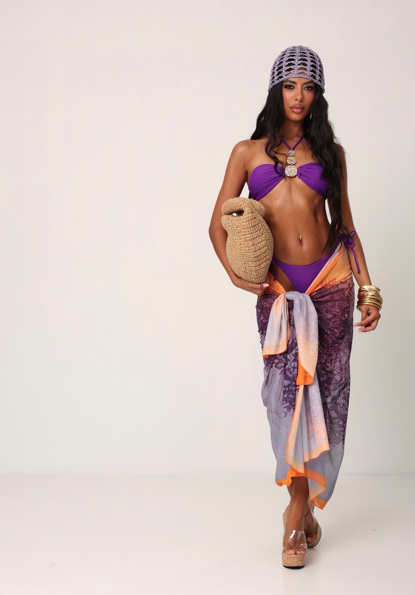 BIKINI SHAIKA + PAREO VIOLA