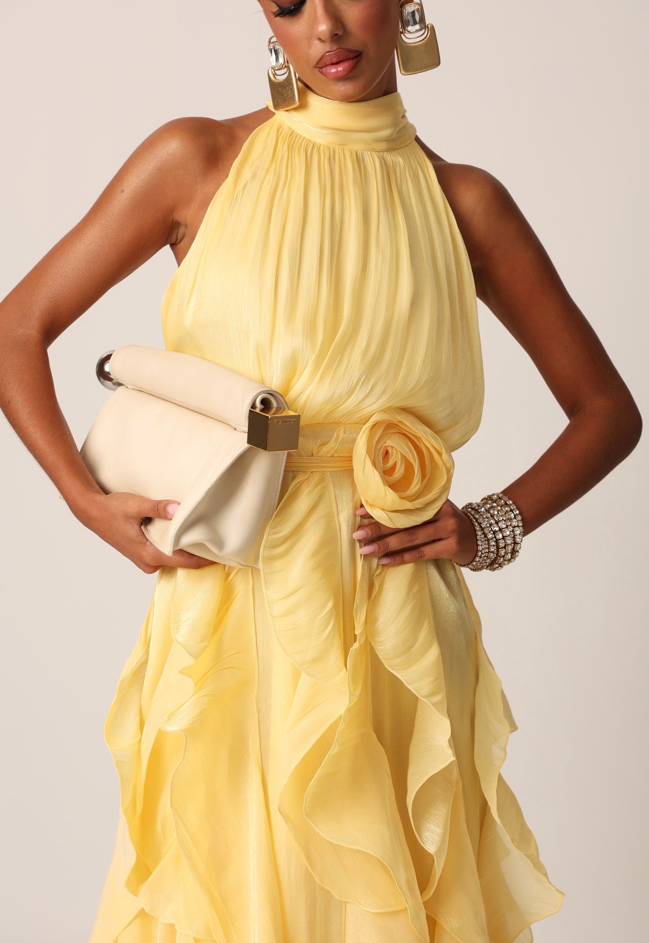 VESTITO BLAZE KIMINA GIALLO