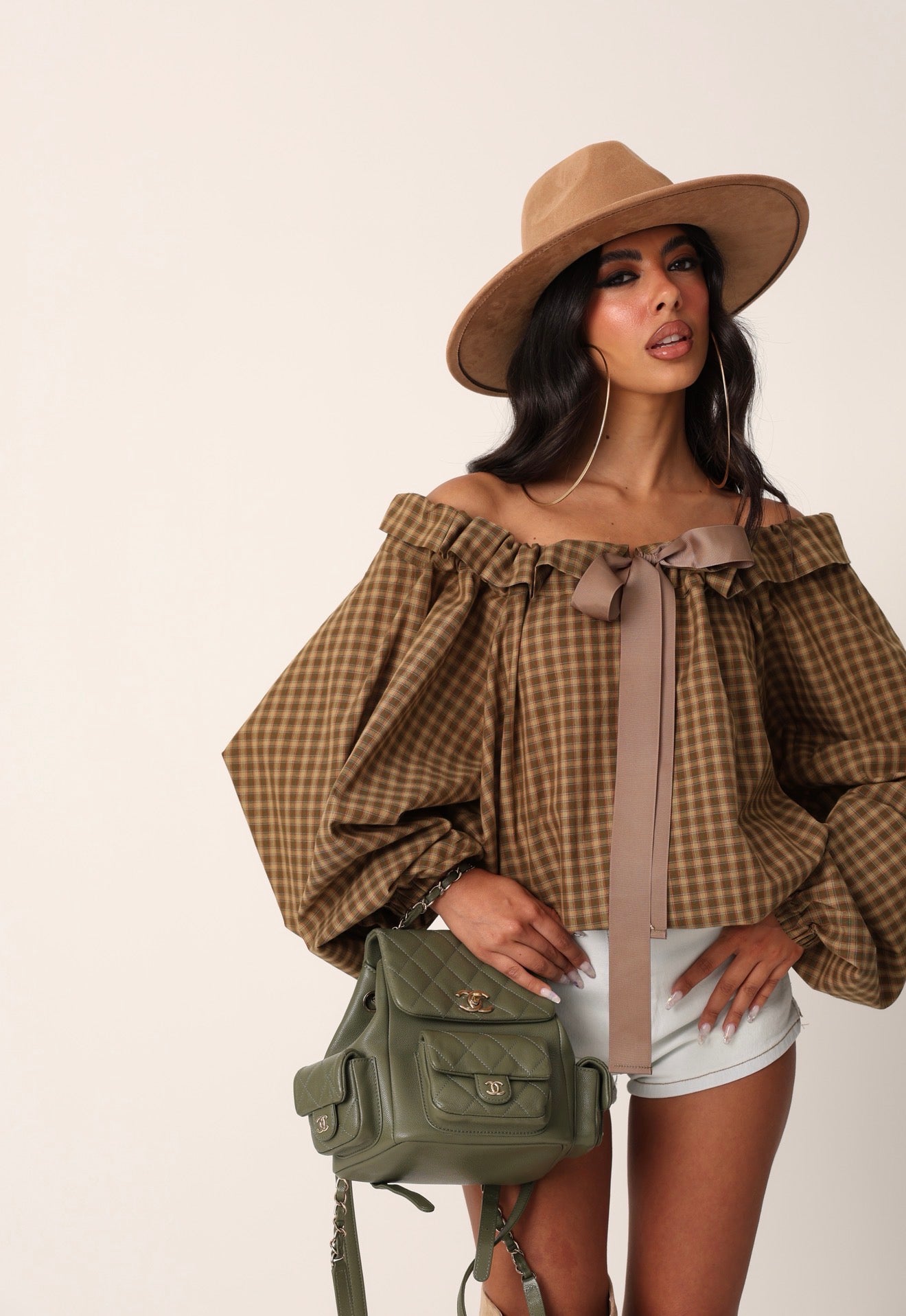 BLUSA QUADRI FORREST VERDE