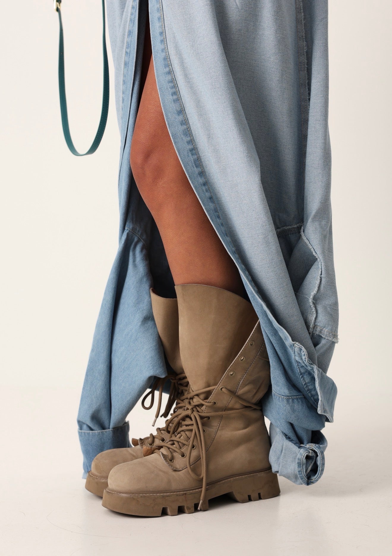 VESTITO/CAMICIA GARCIA DENIM CHIARO