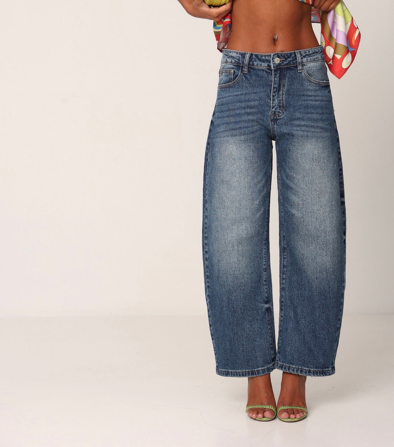 JEANS NORMAL DENIM SCURO