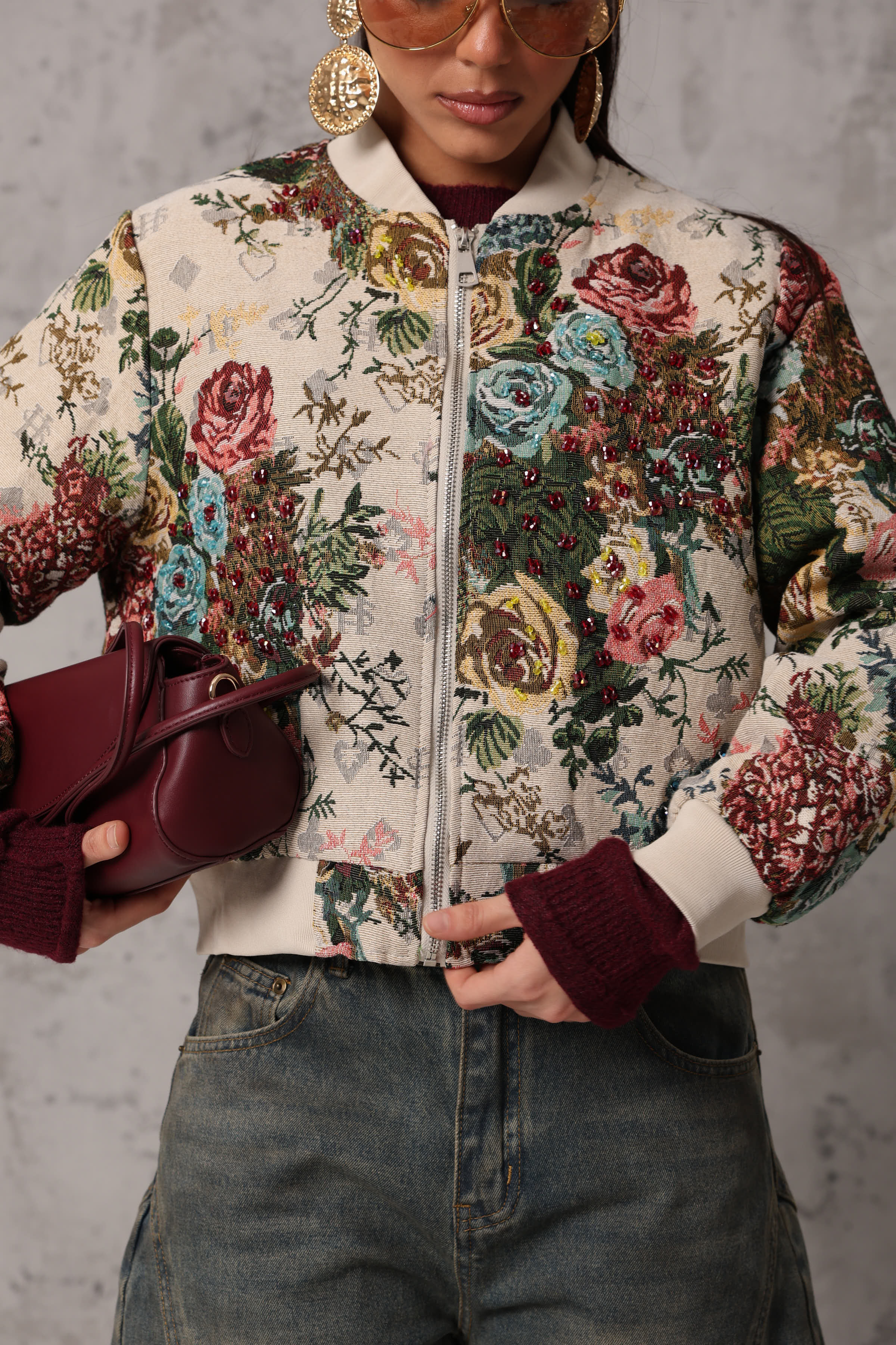 BOMBER KIMERA FIORATO