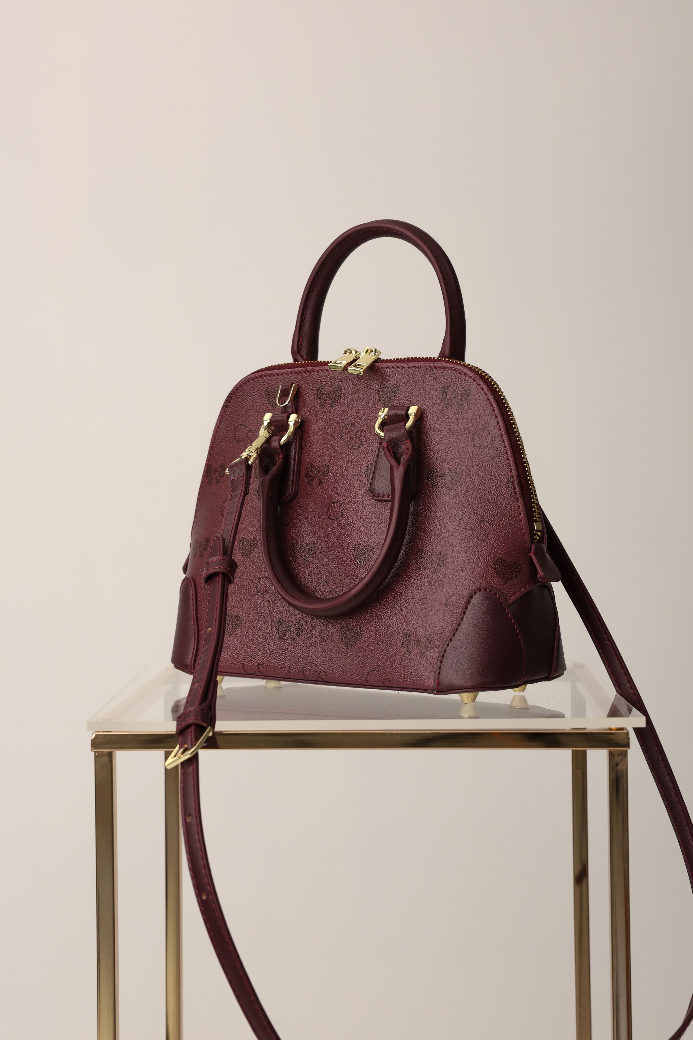 QUEEN BAG BORDEAUX