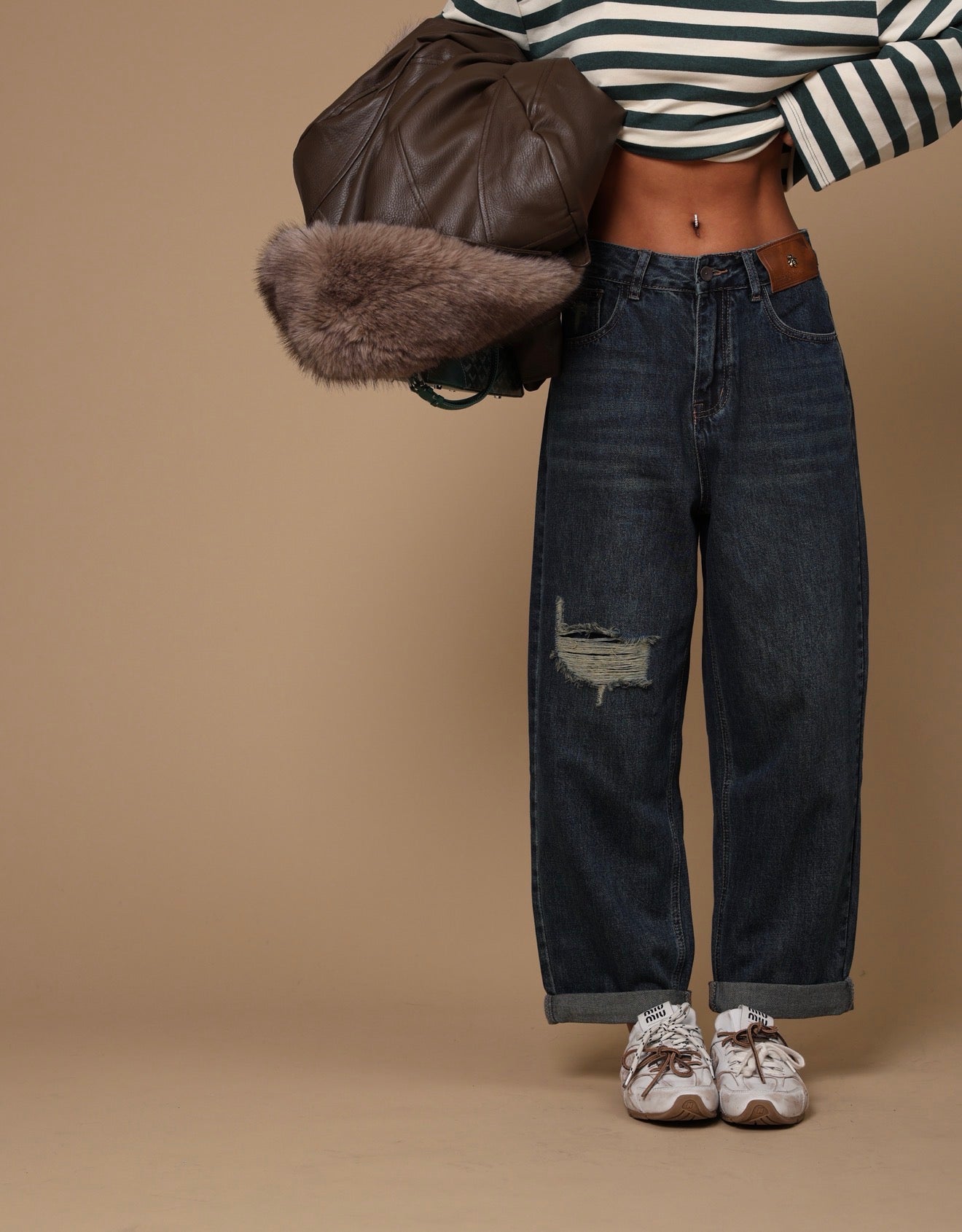 JEANS BEE 2.0 DENIM SCURO