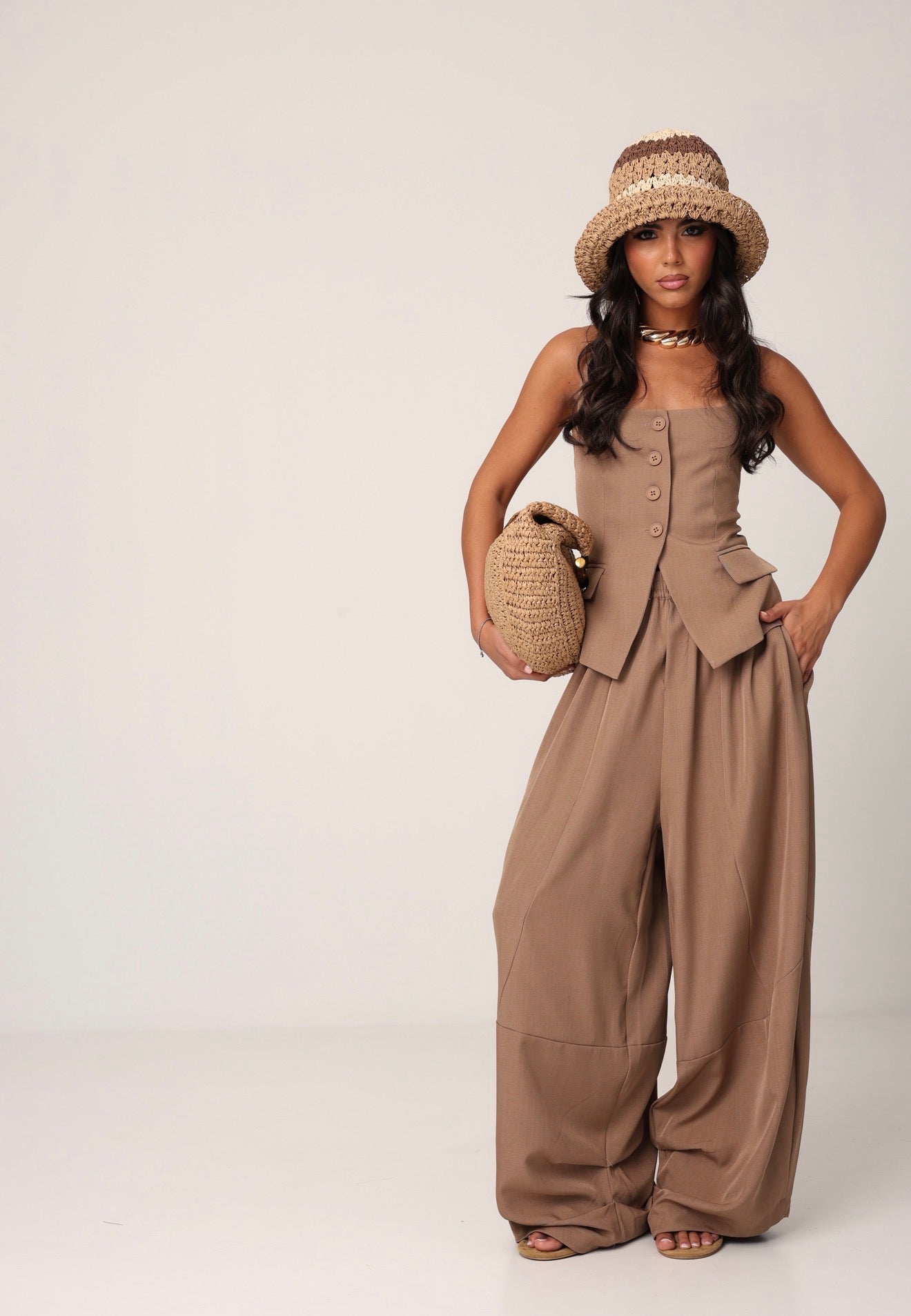COORDINATO MADAME TAUPE