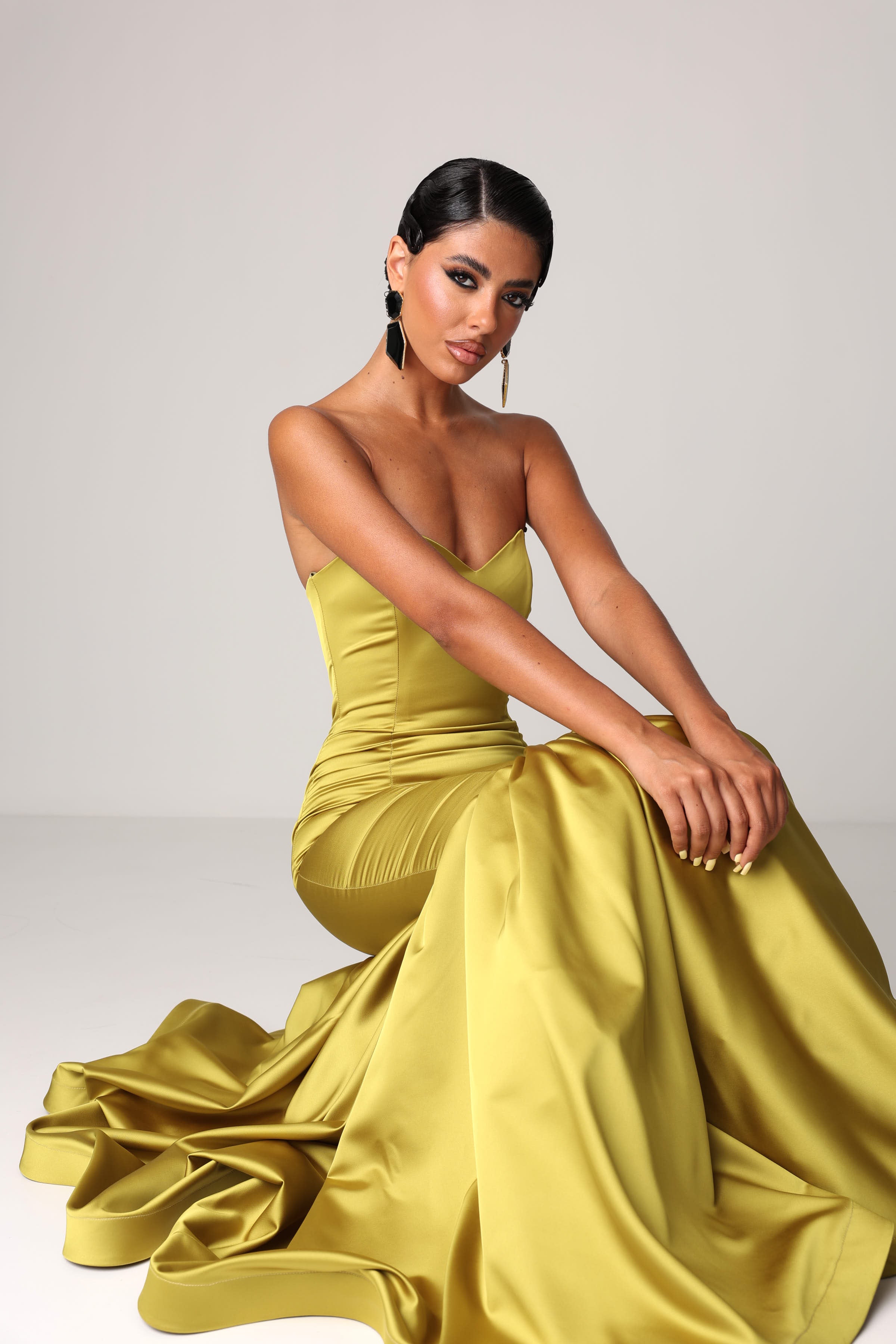 VESTITO ANGELINA 2.0 VERDE CEDRO