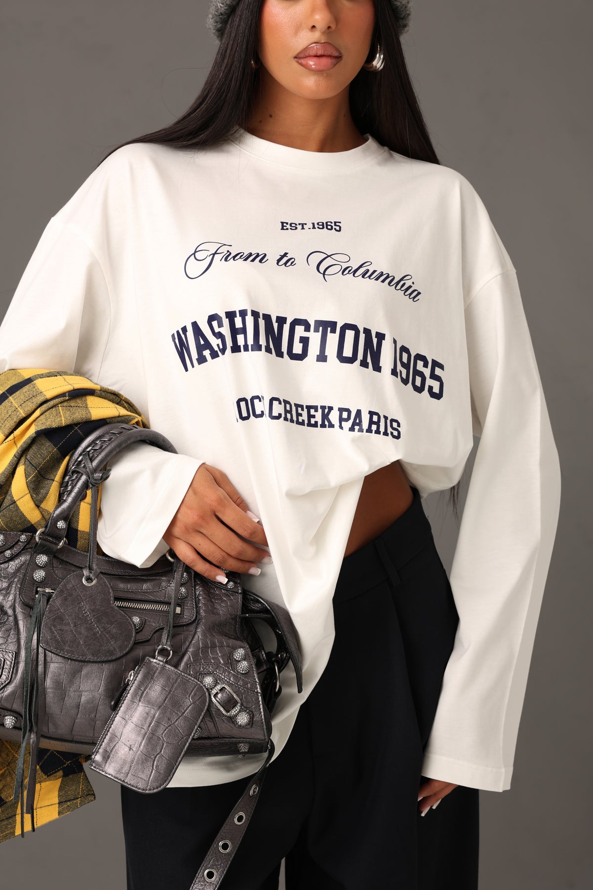 MAGLIA WASHINGTON BIANCA 100% COTONE