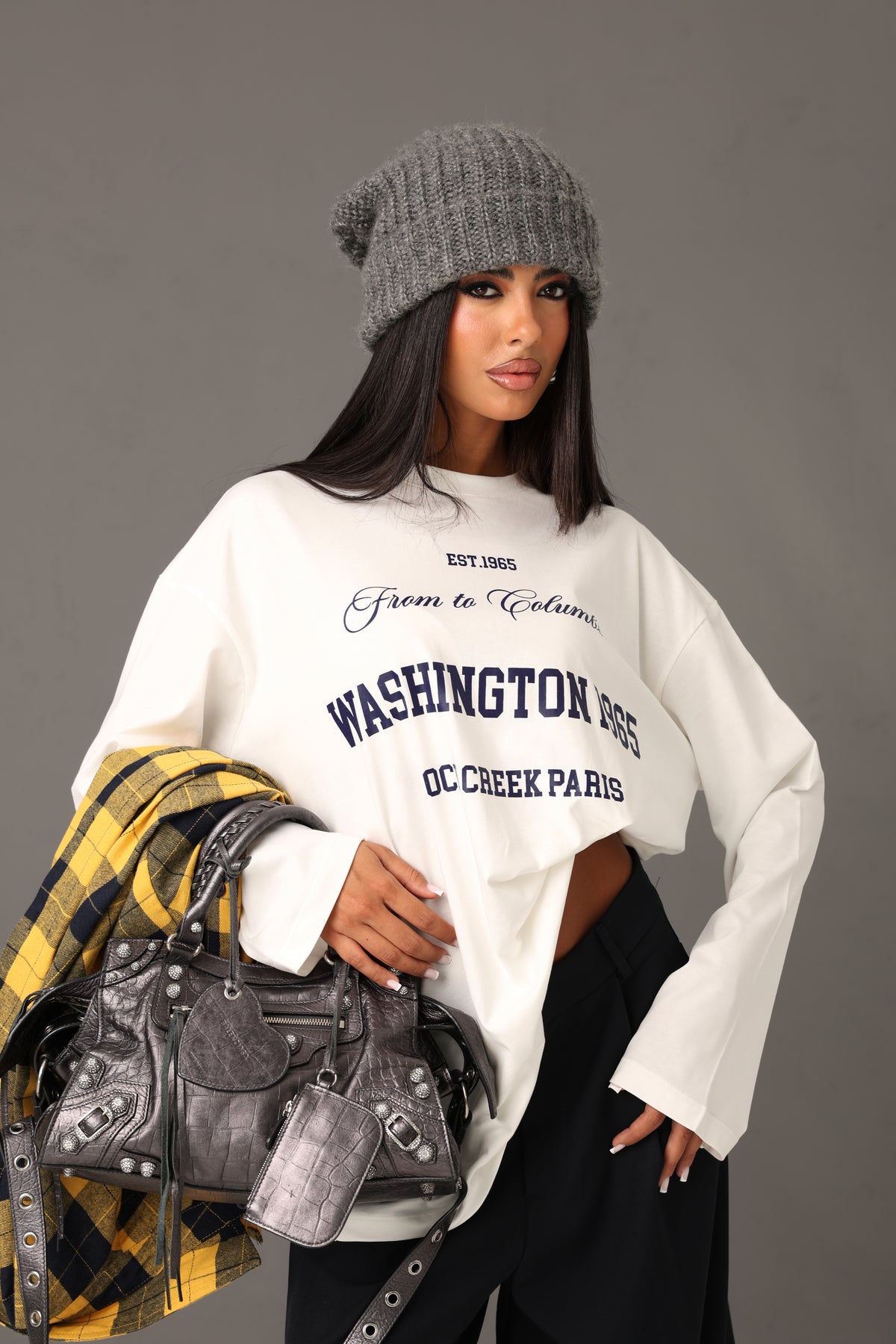 MAGLIA WASHINGTON BIANCA 100% COTONE