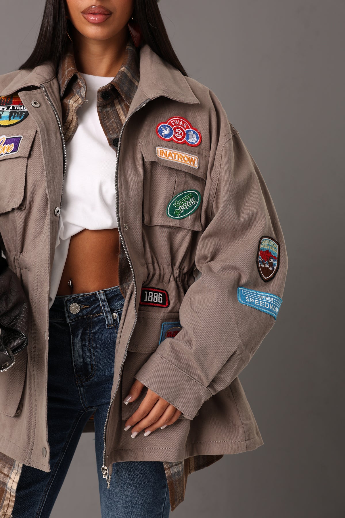 PARKA JULUIS GRIGIO