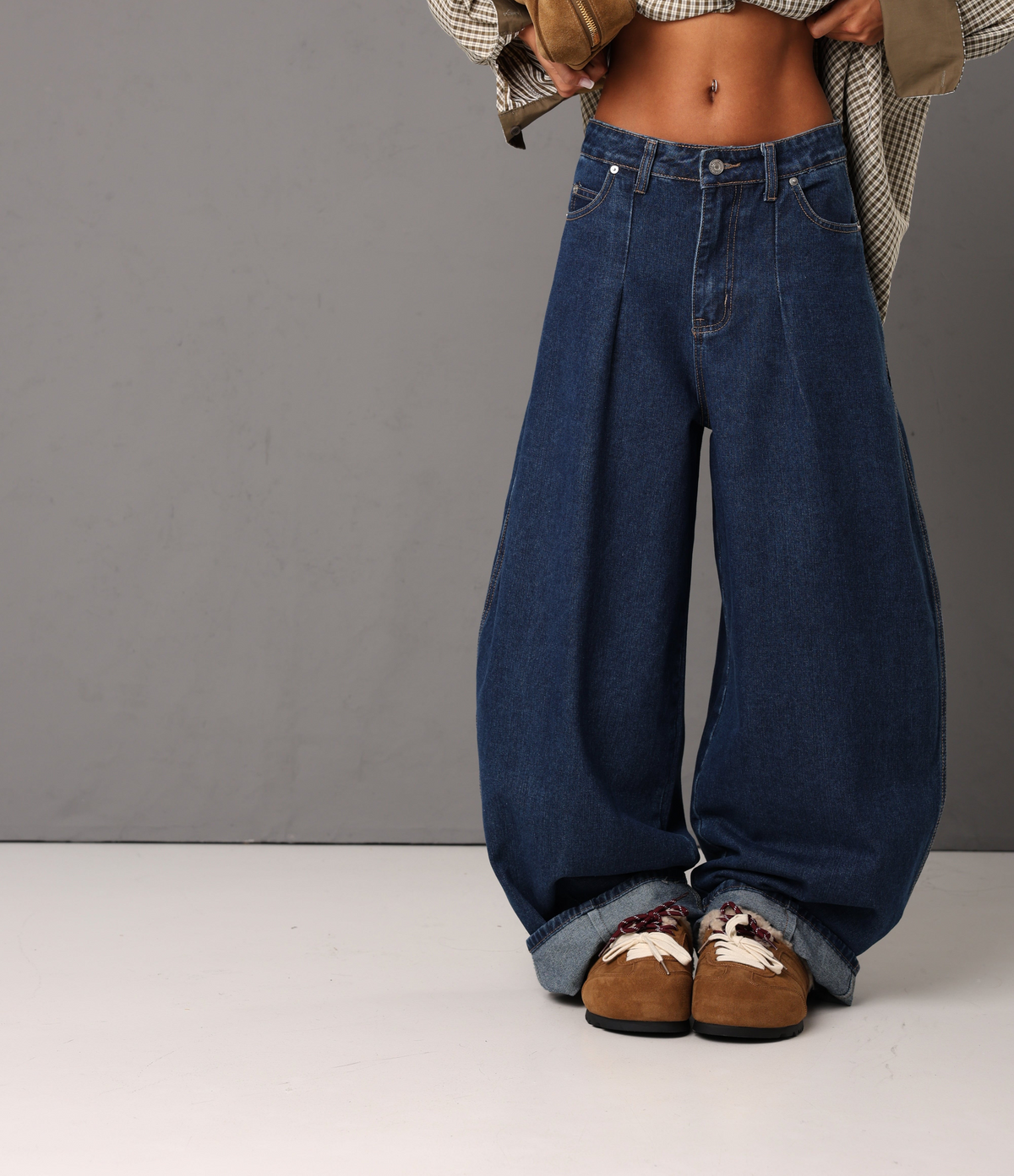 JEANS WOOD DENIM BLUE