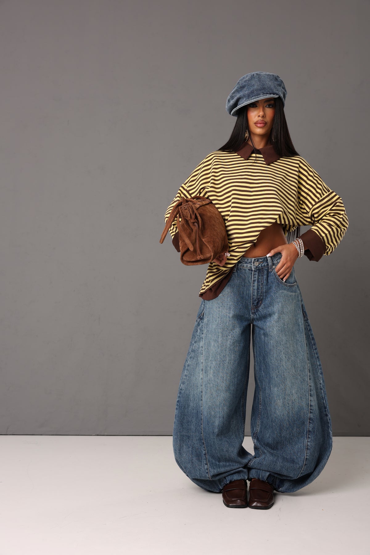 JEANS BALLLOON CARLA LAVAGGIO MEDIO