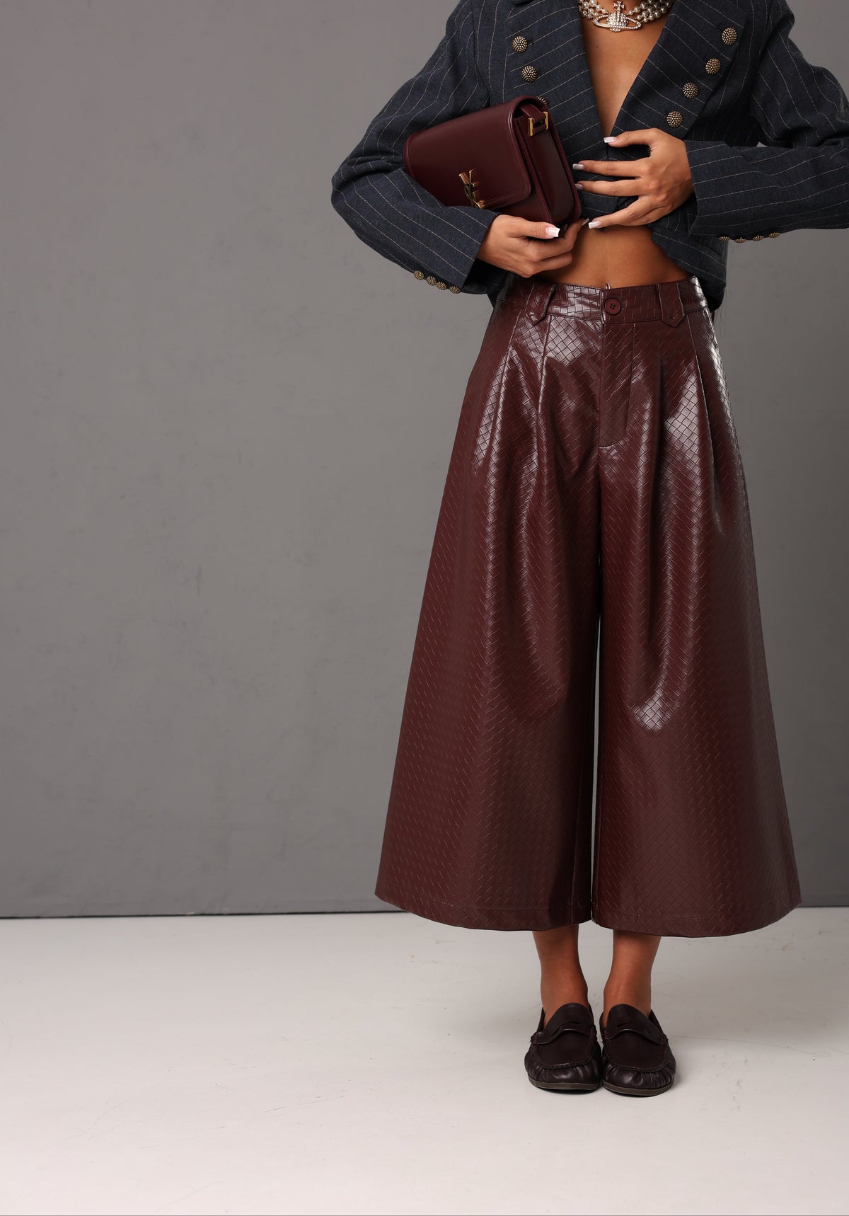 BERMUDA ECOPELLE UPPER BORDEAUX