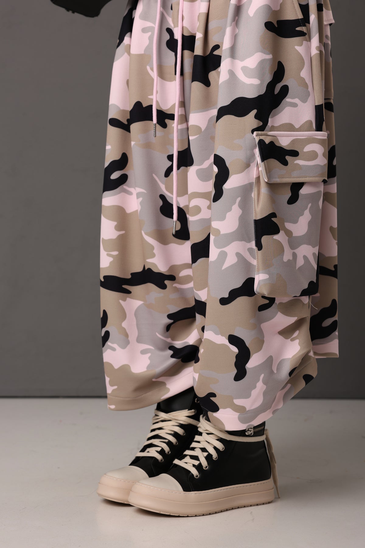 PANTALONI CARGO SILVIA CAMOUFLAGE