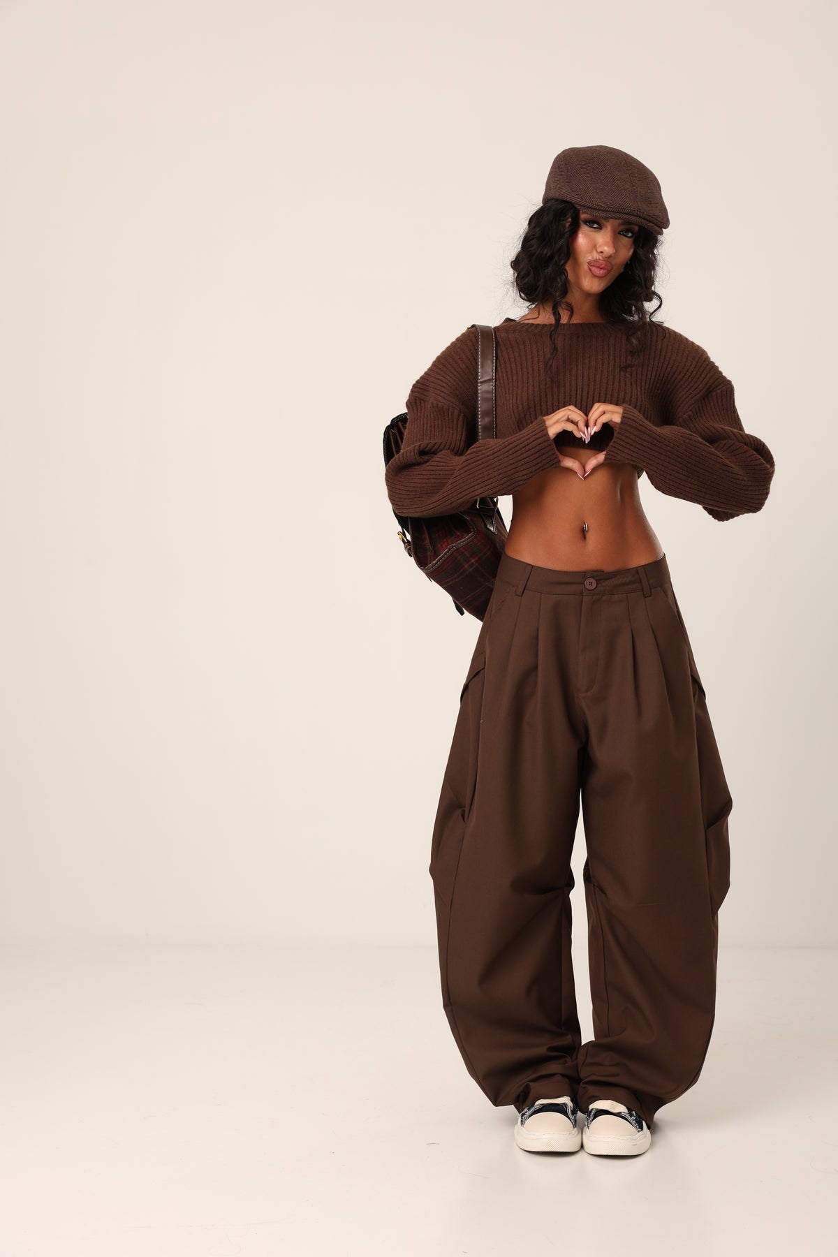 PANTALONI PUFFY NUTELLA