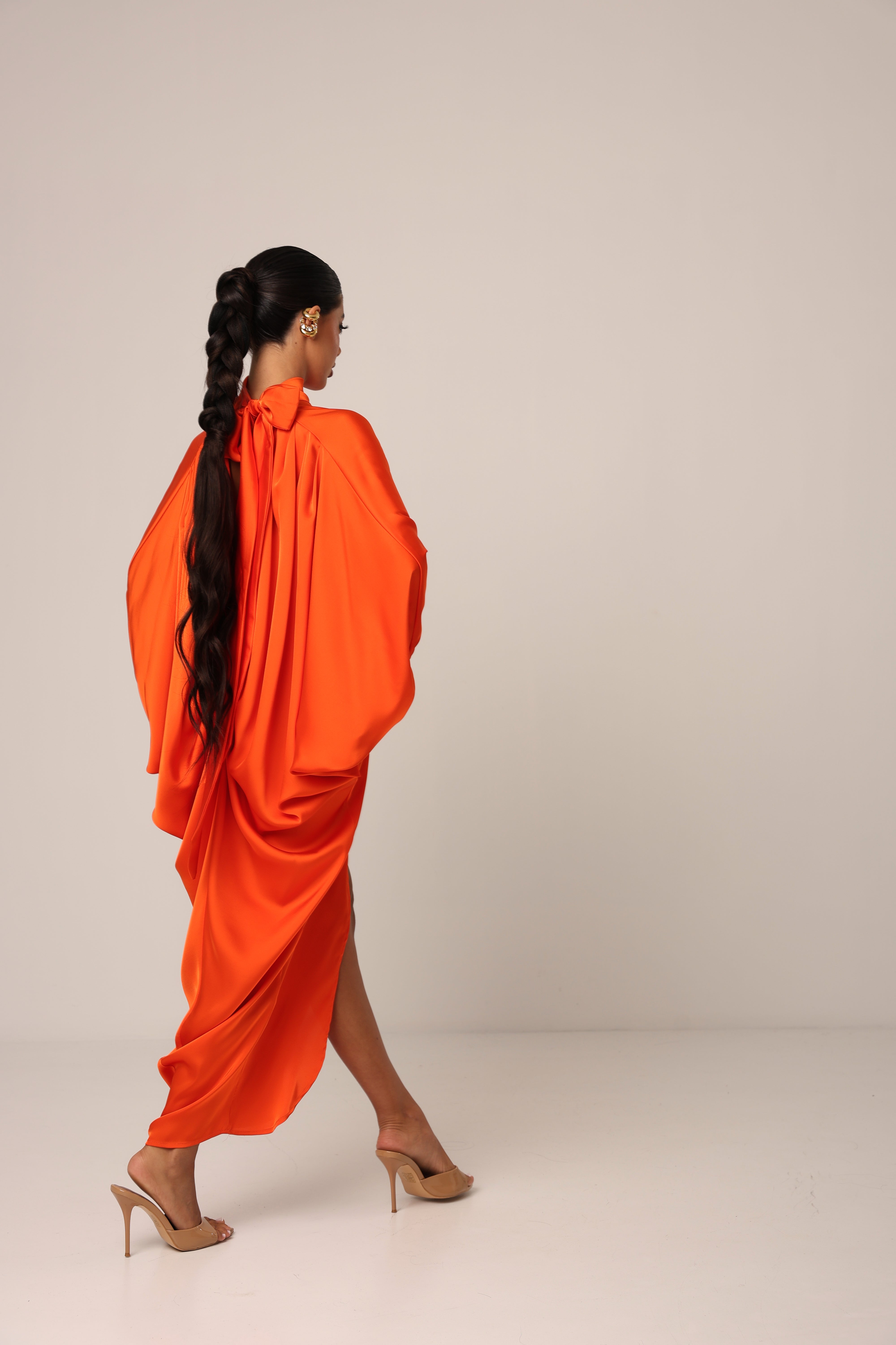 VESTITO IRIS ARANCIONE BY MARZIA MANGO