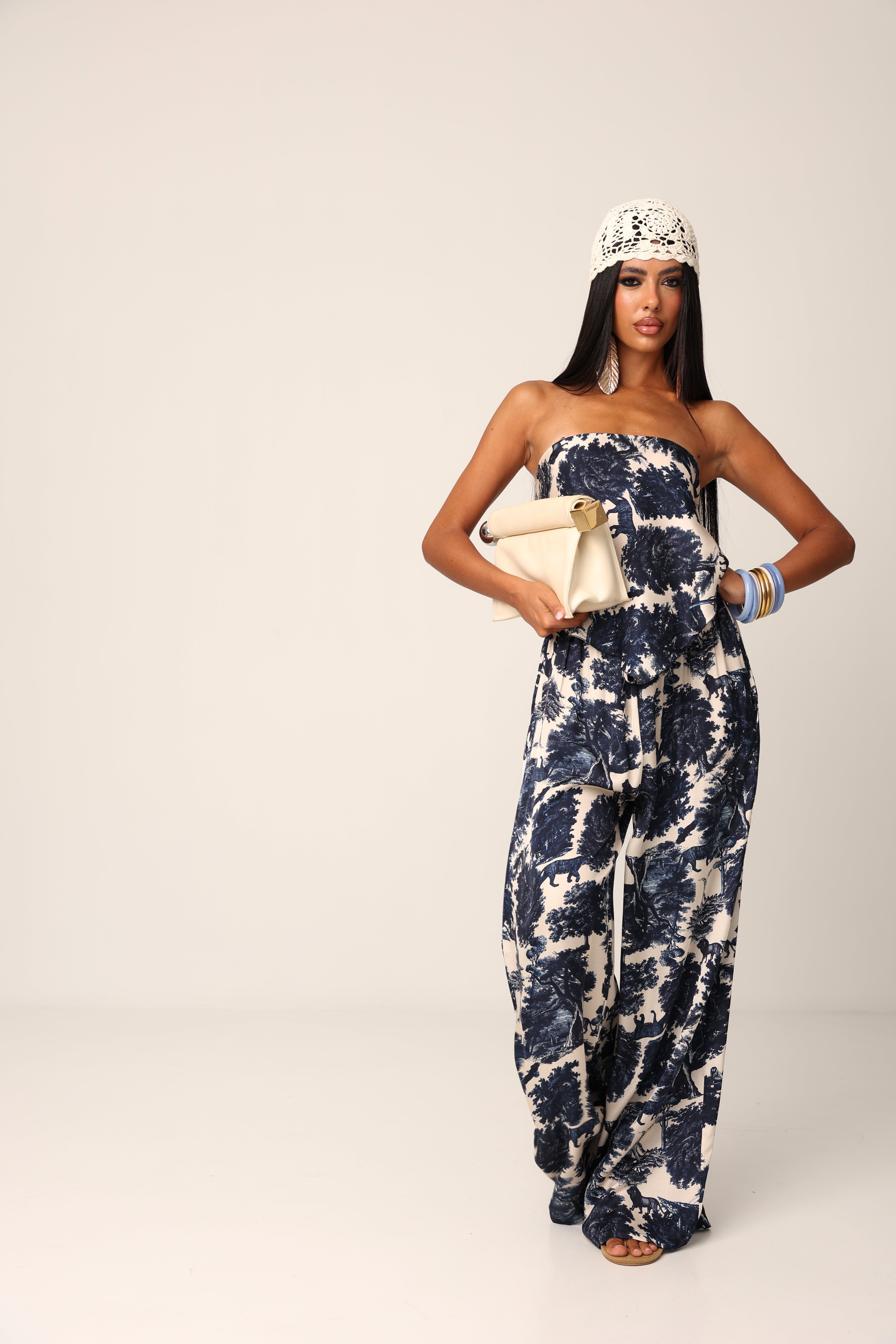 COORDINATO EXOTIC  BLU