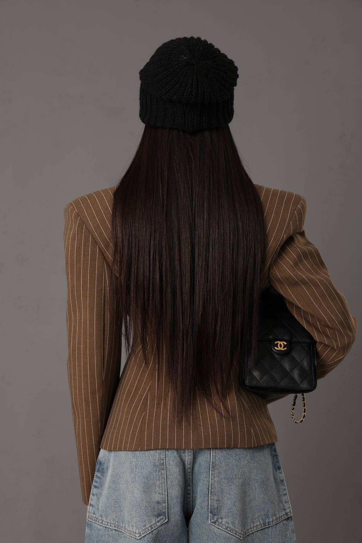 BLAZER GESSATO HBTOO KHAKI BY MARZIA MANGO
