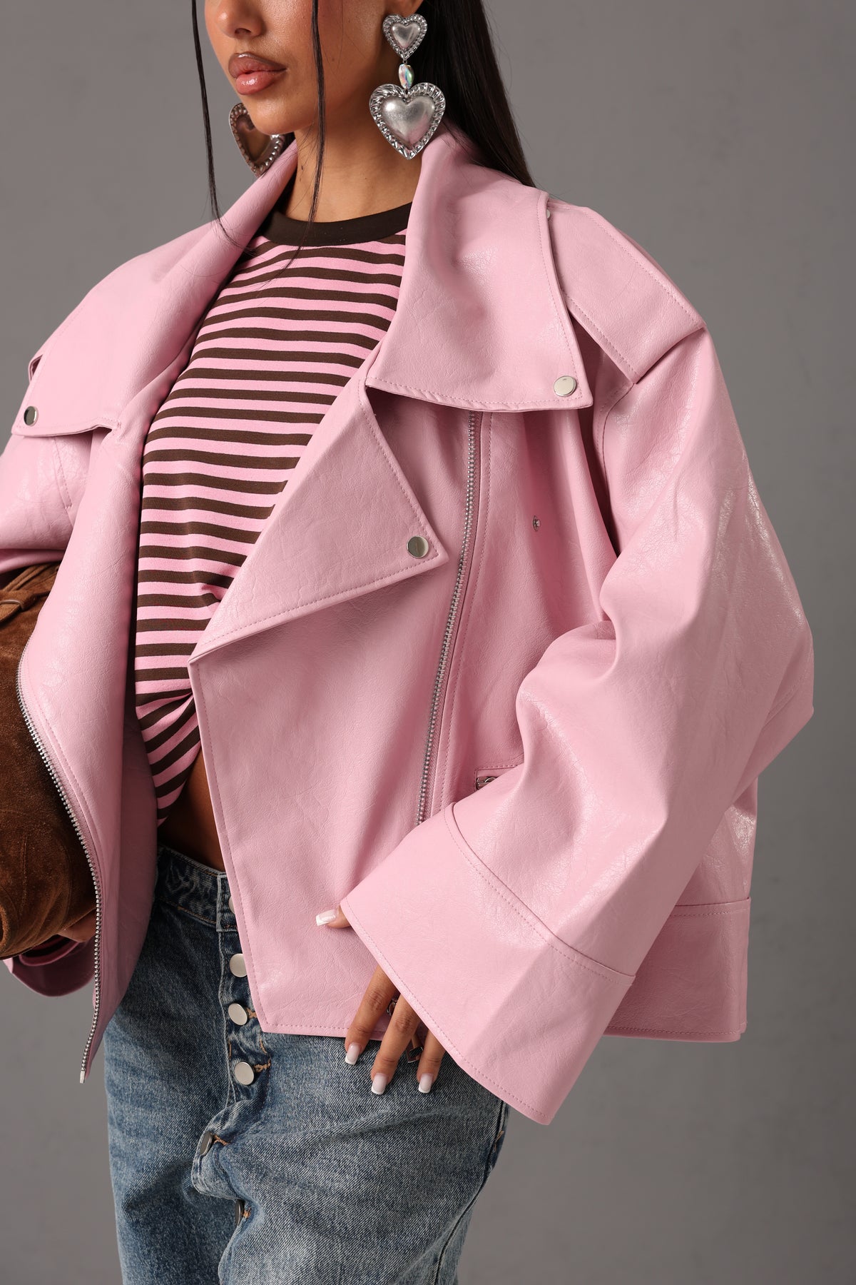 CHIODO ECOPELLE WEEK ROSA