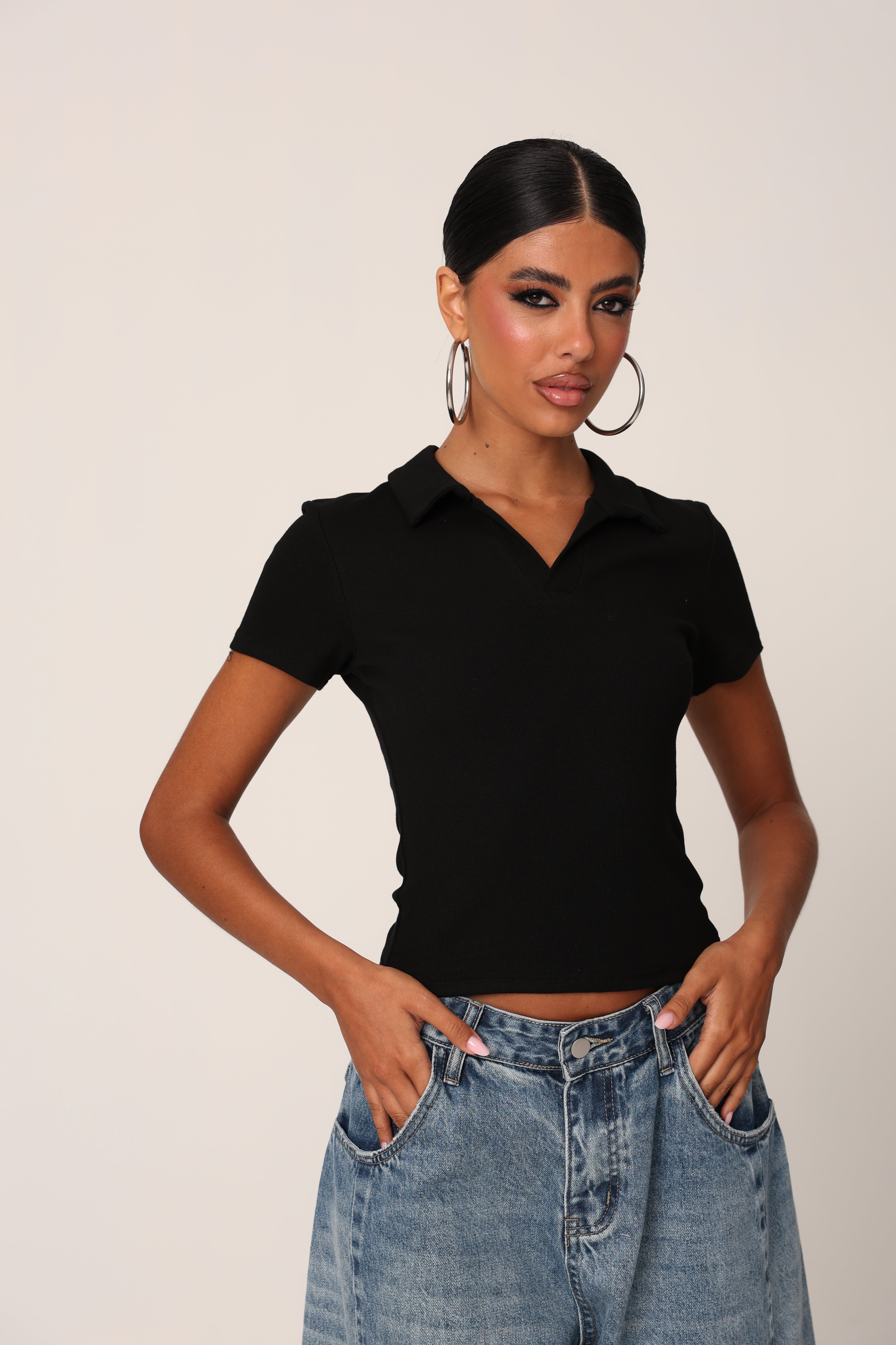 POLO COSTINE LELLY NERA