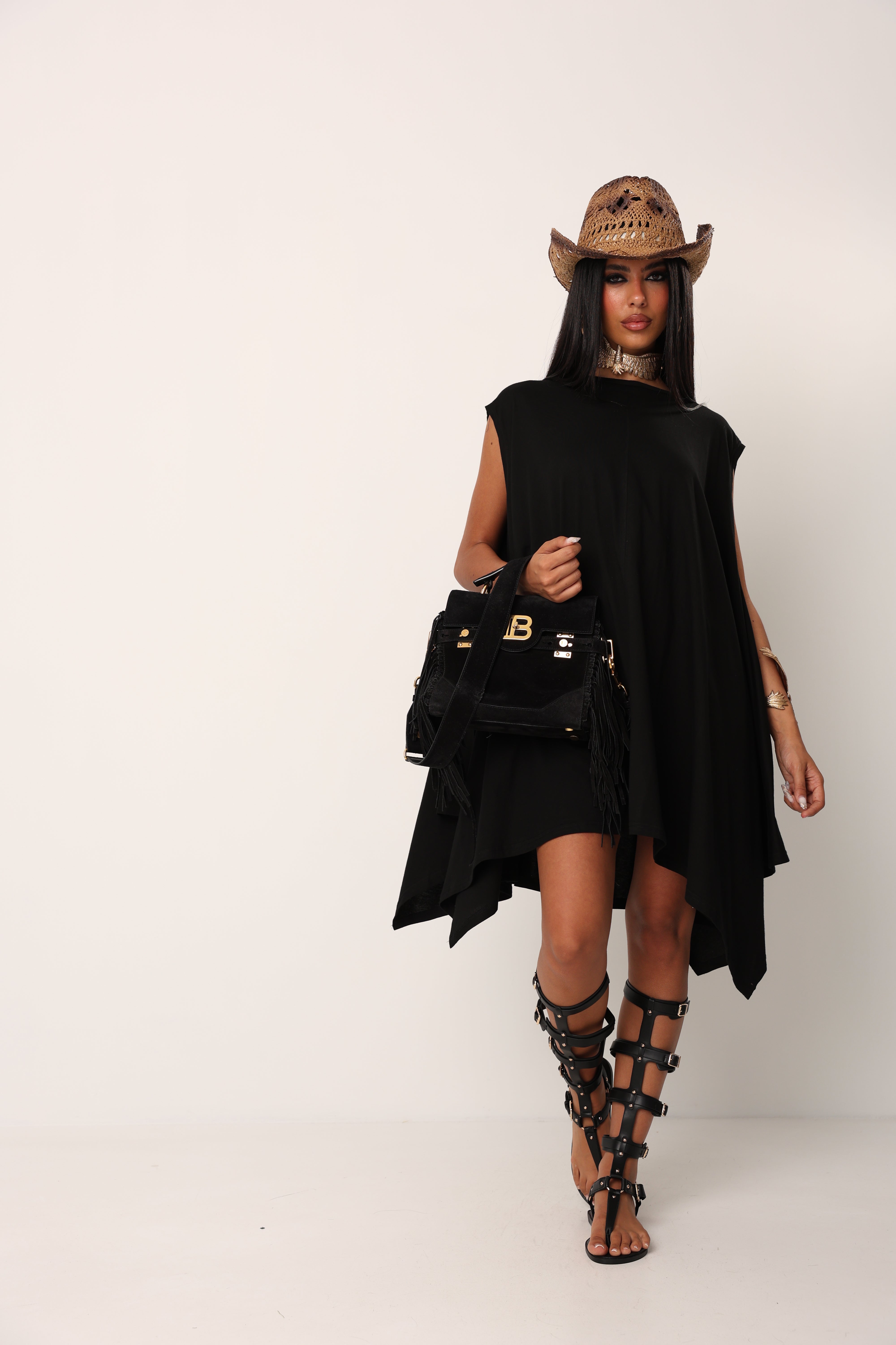 VESTITO NIZZA NERO