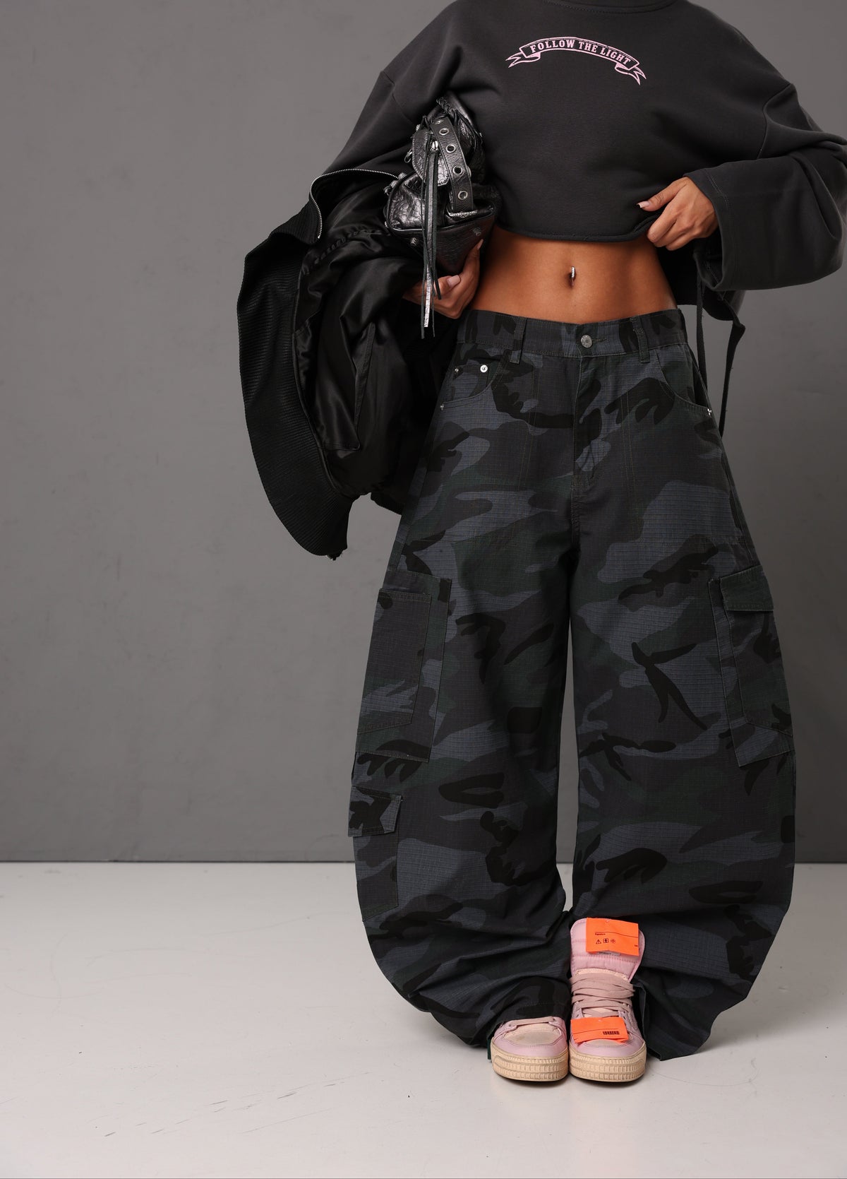 PANTALONI CARGO TAMMIE CAMOUFLAGE