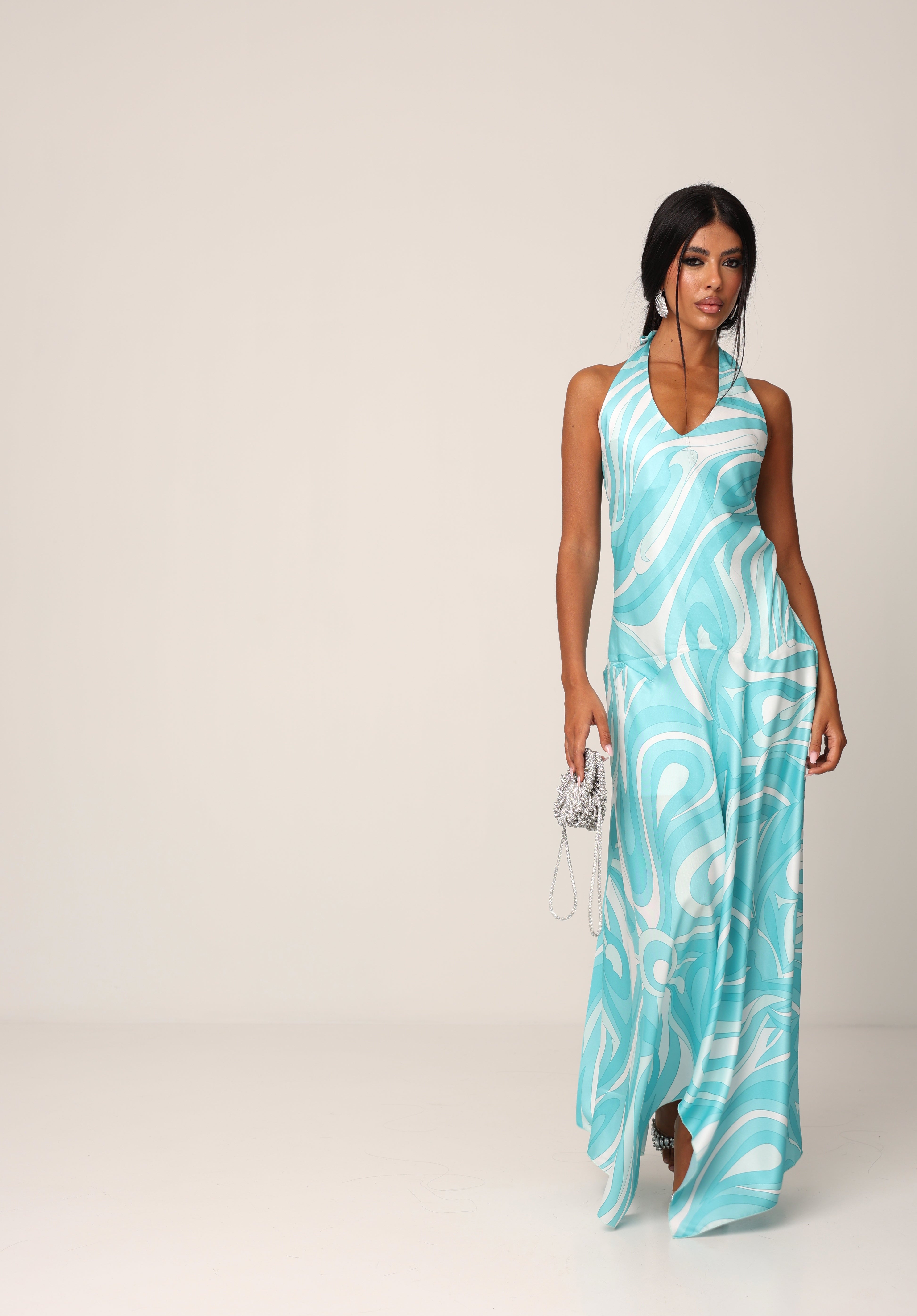 VESTITO FANTASIA RIBES ACQUA