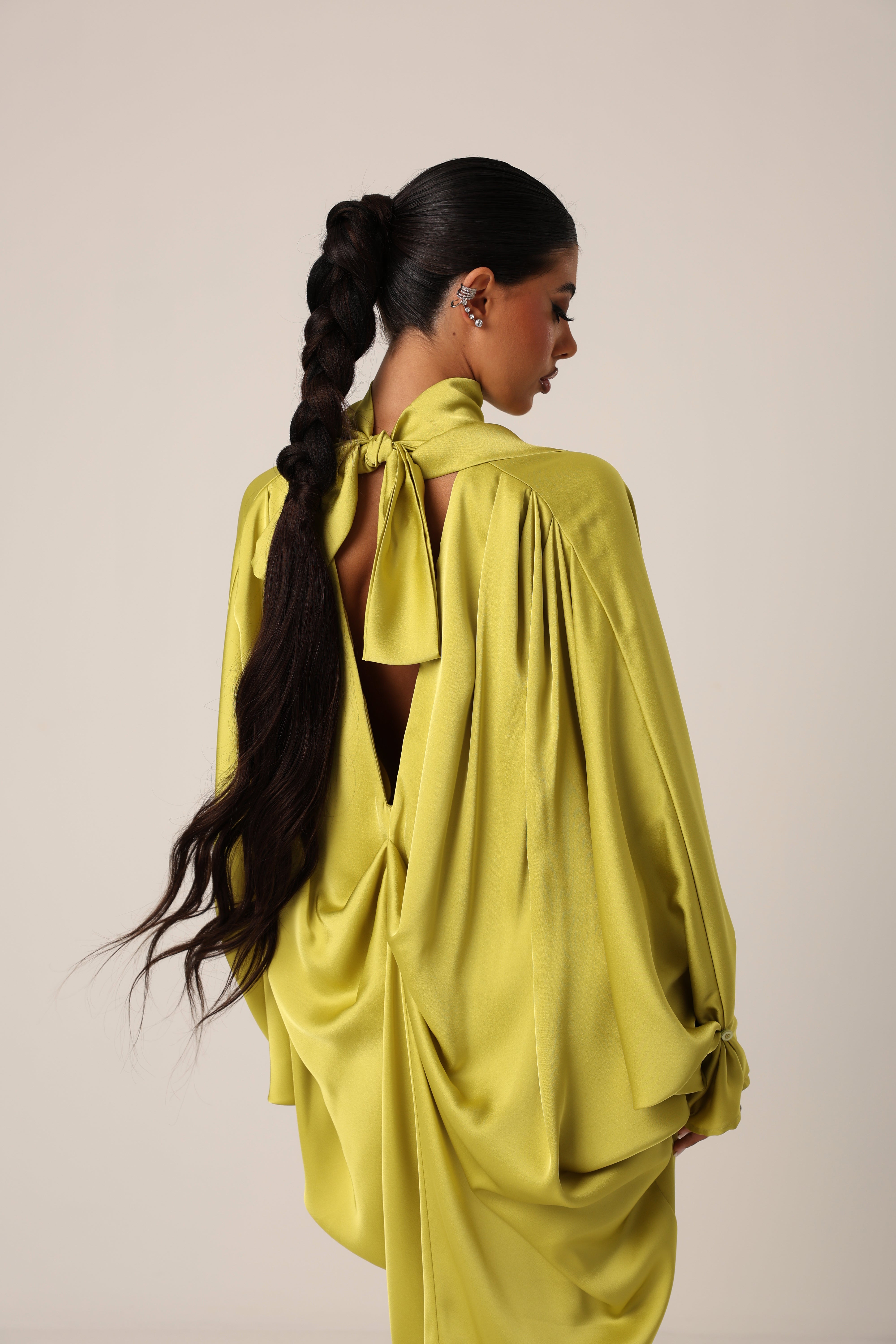 VESTITO IRIS LIME BY MARZIA MANGO