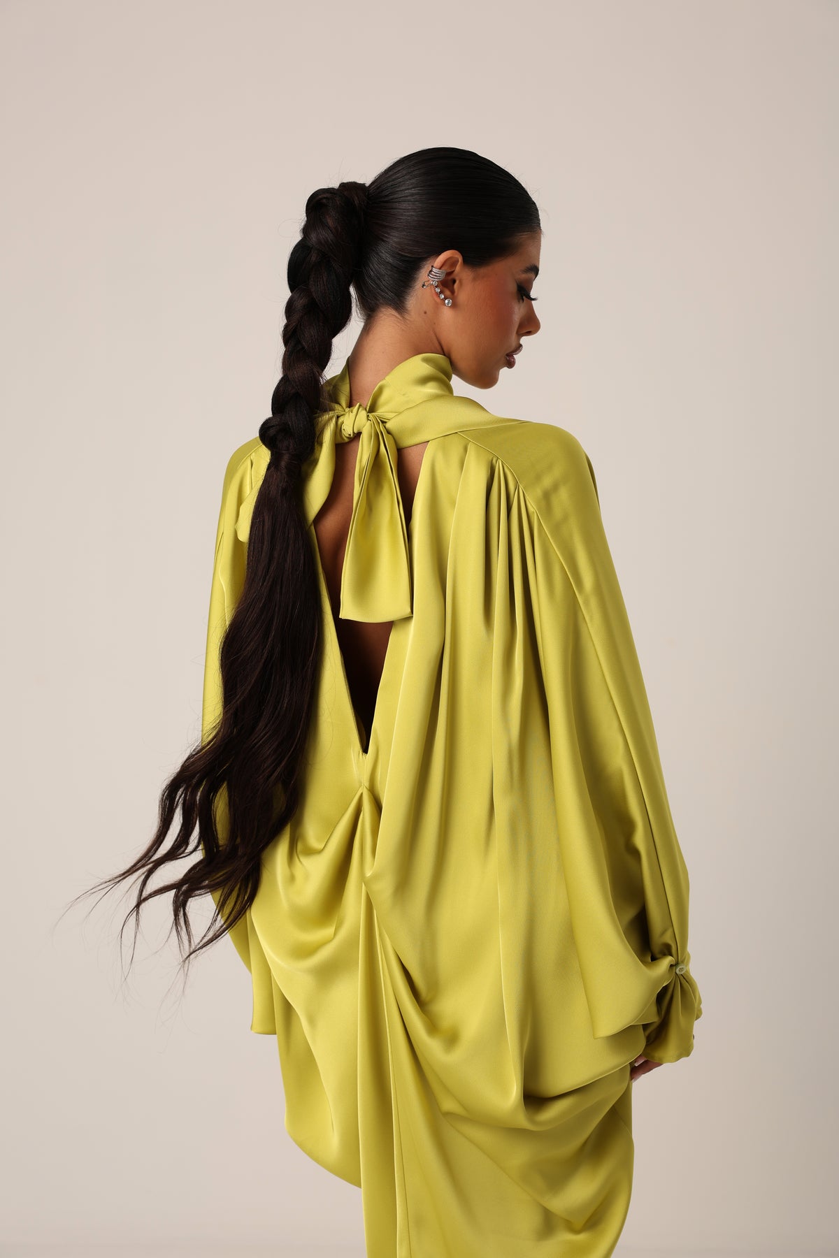 VESTITO IRIS LIME BY MARZIA MANGO