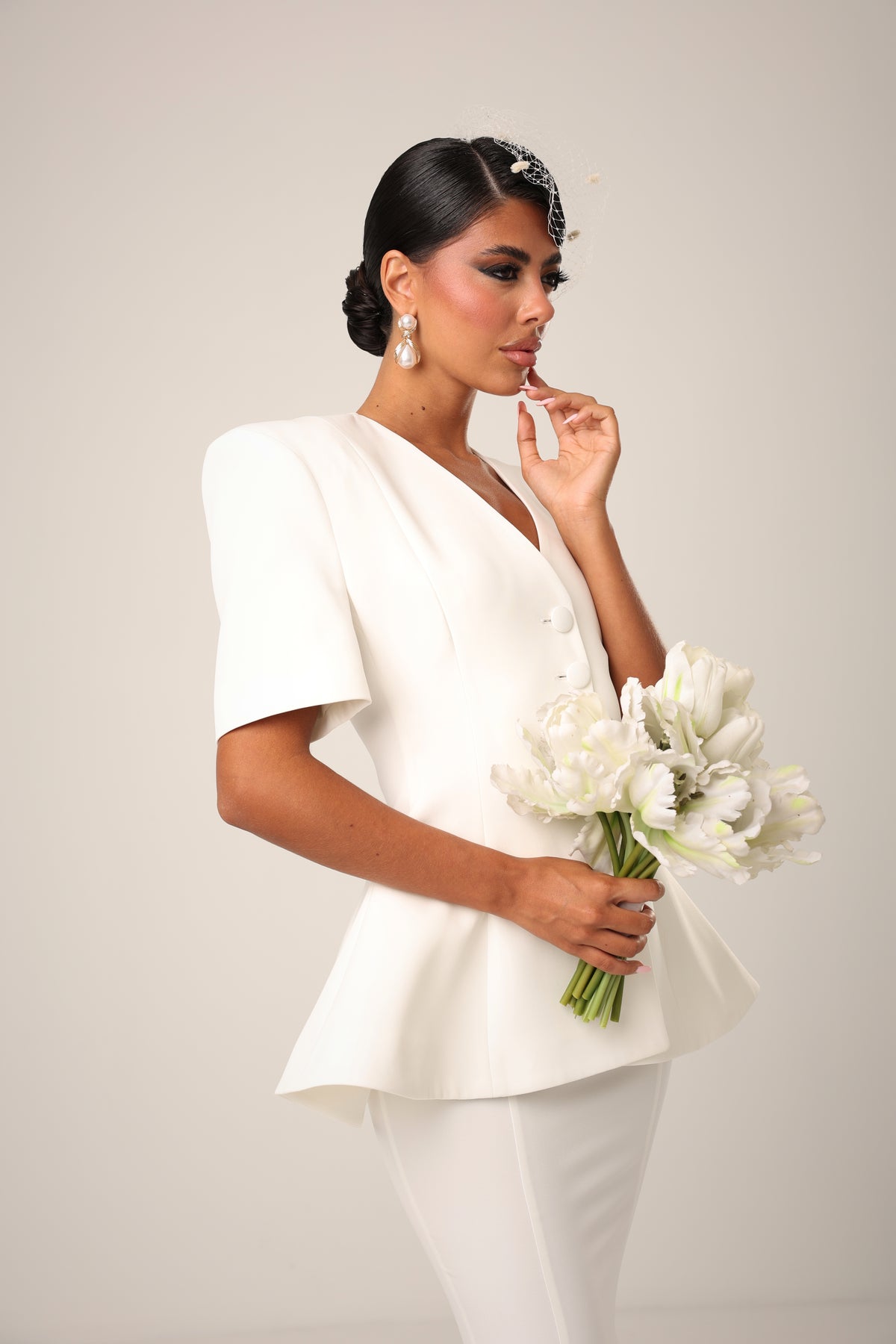 GIACCA MINA BIANCA BY MARZIA MANGO