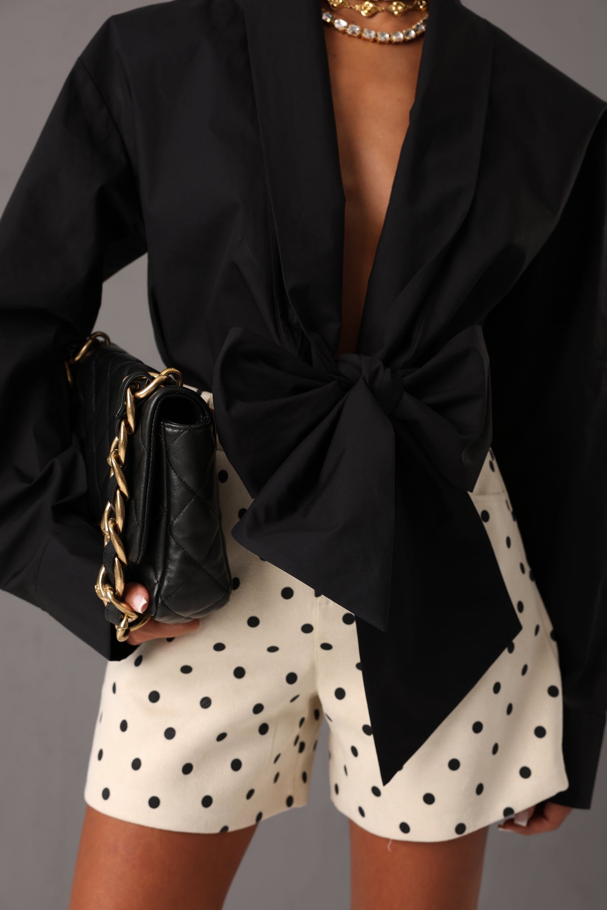 CAMICIA APRIL NERA