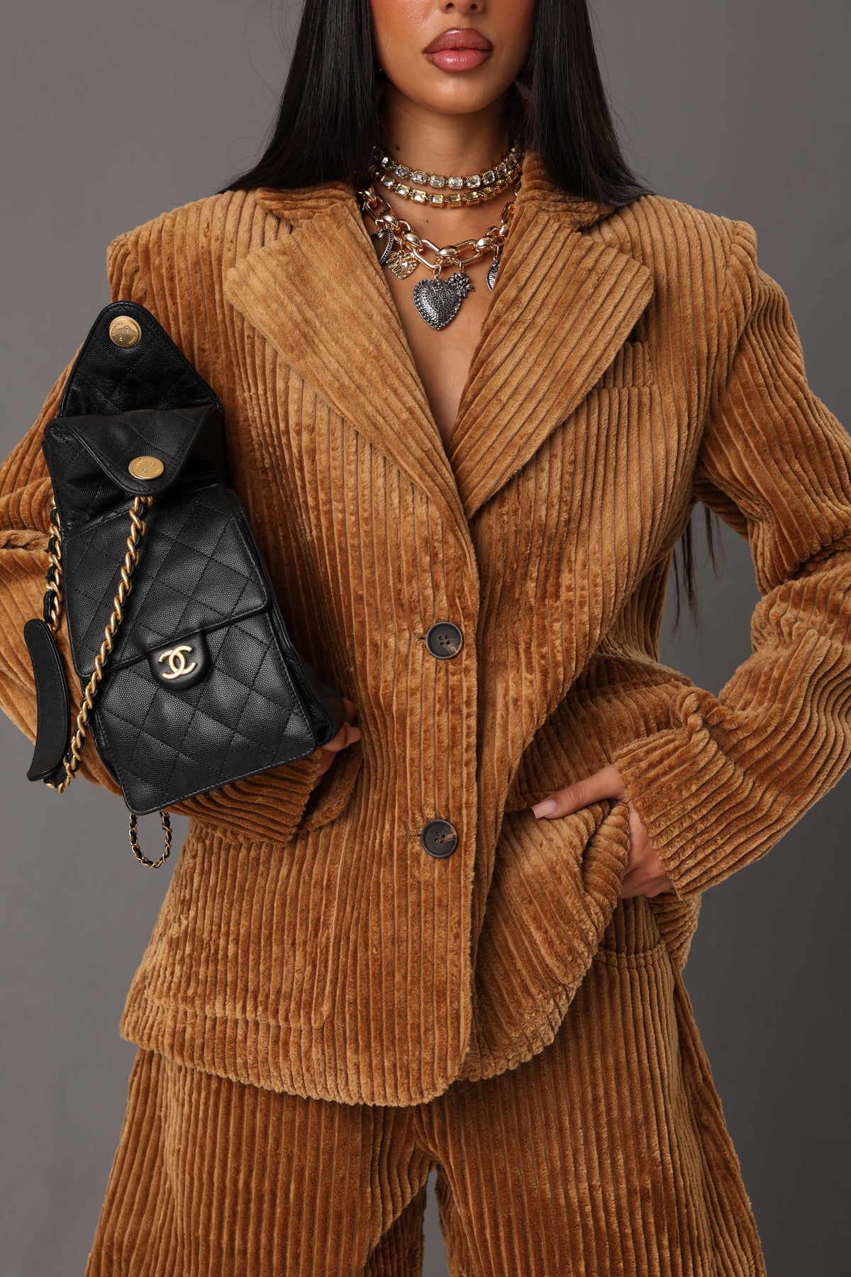 BLAZER VELLUTO GLENDA BISCOTTO BY LUMINA