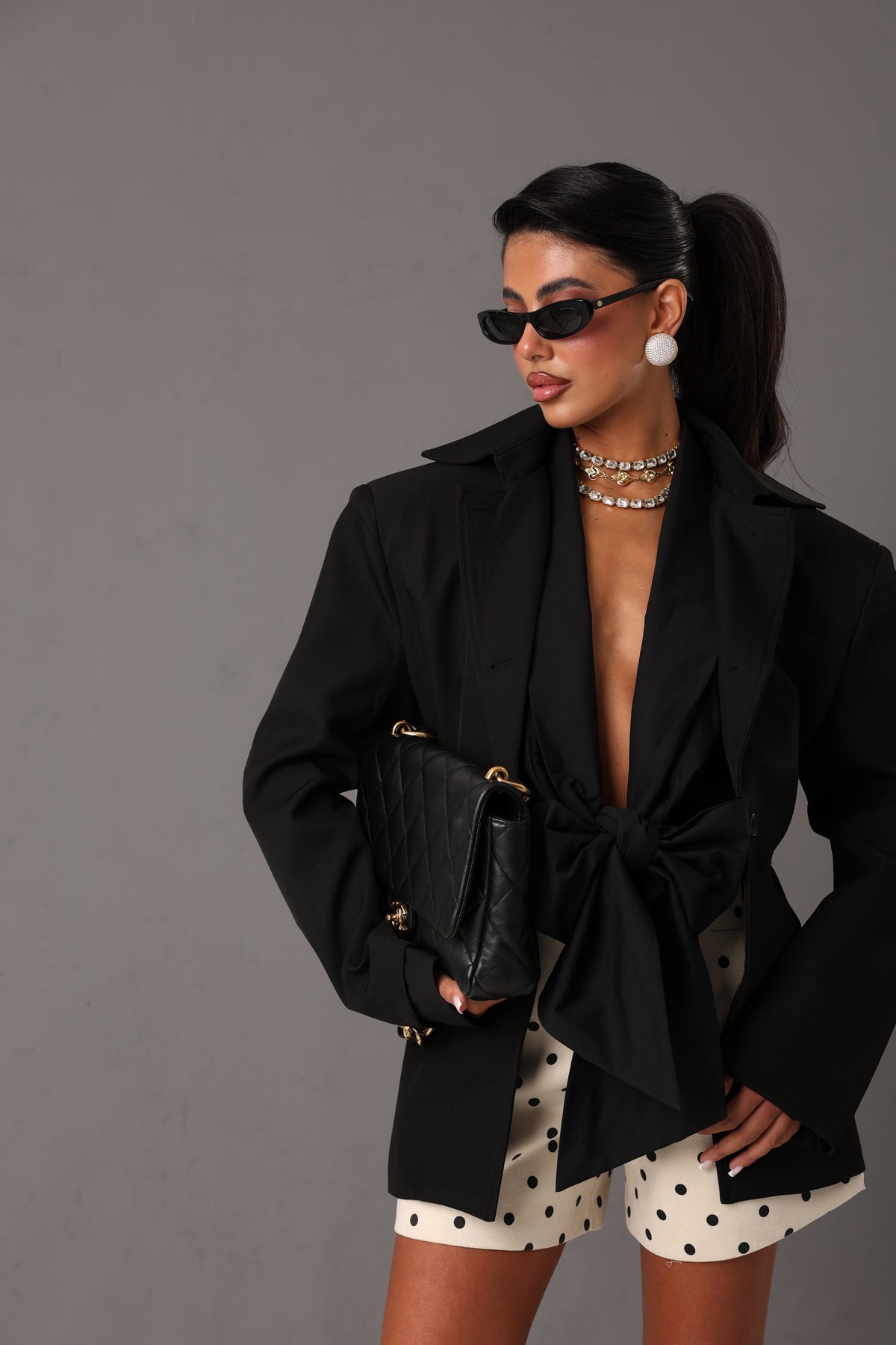 BLAZER COLLETTO GABRIELA NERO