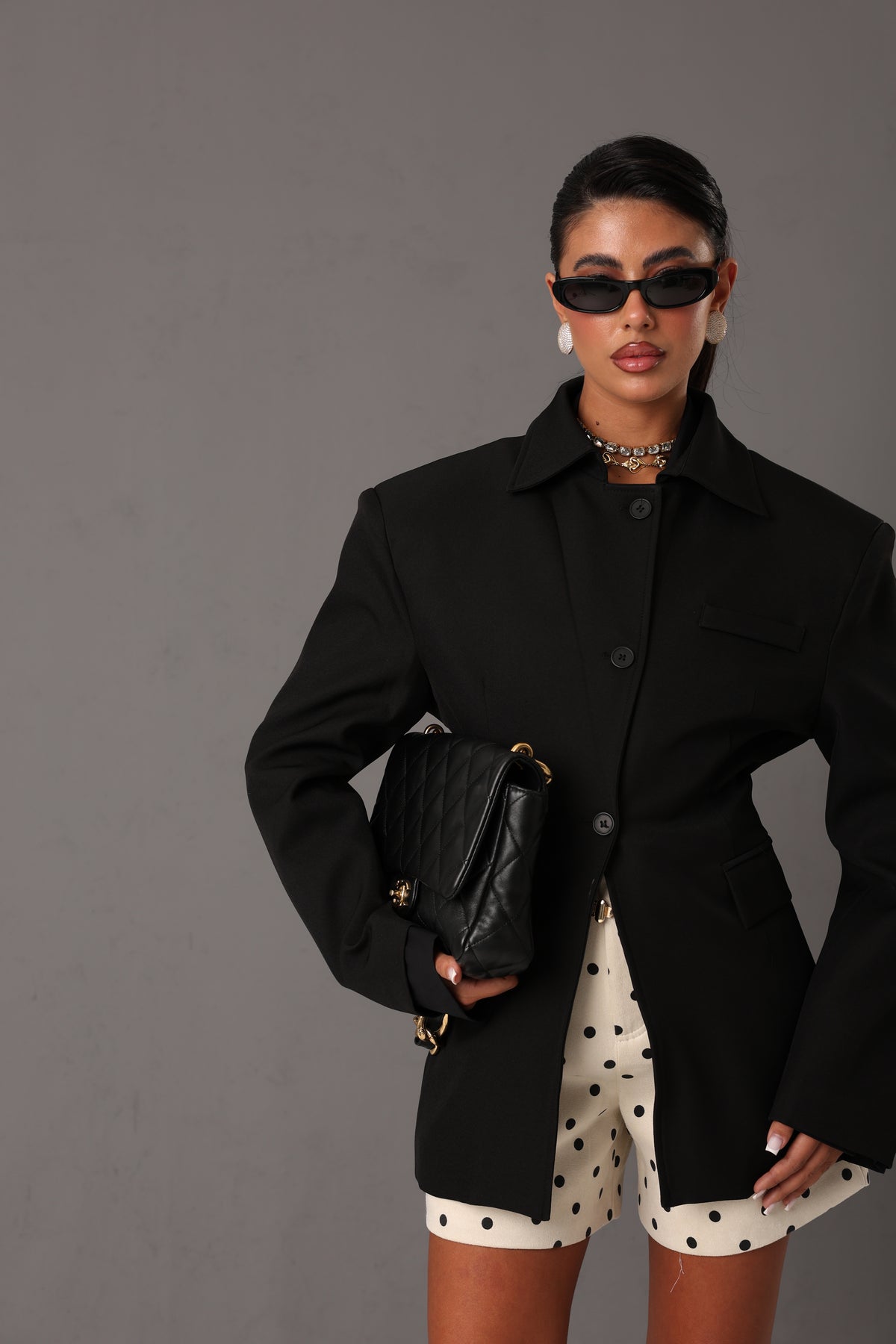 BLAZER COLLETTO GABRIELA NERO