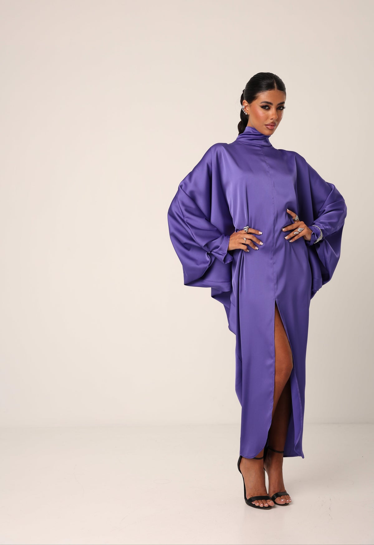 VESTITO IRIS PURPLE BY MARZIA MANGO