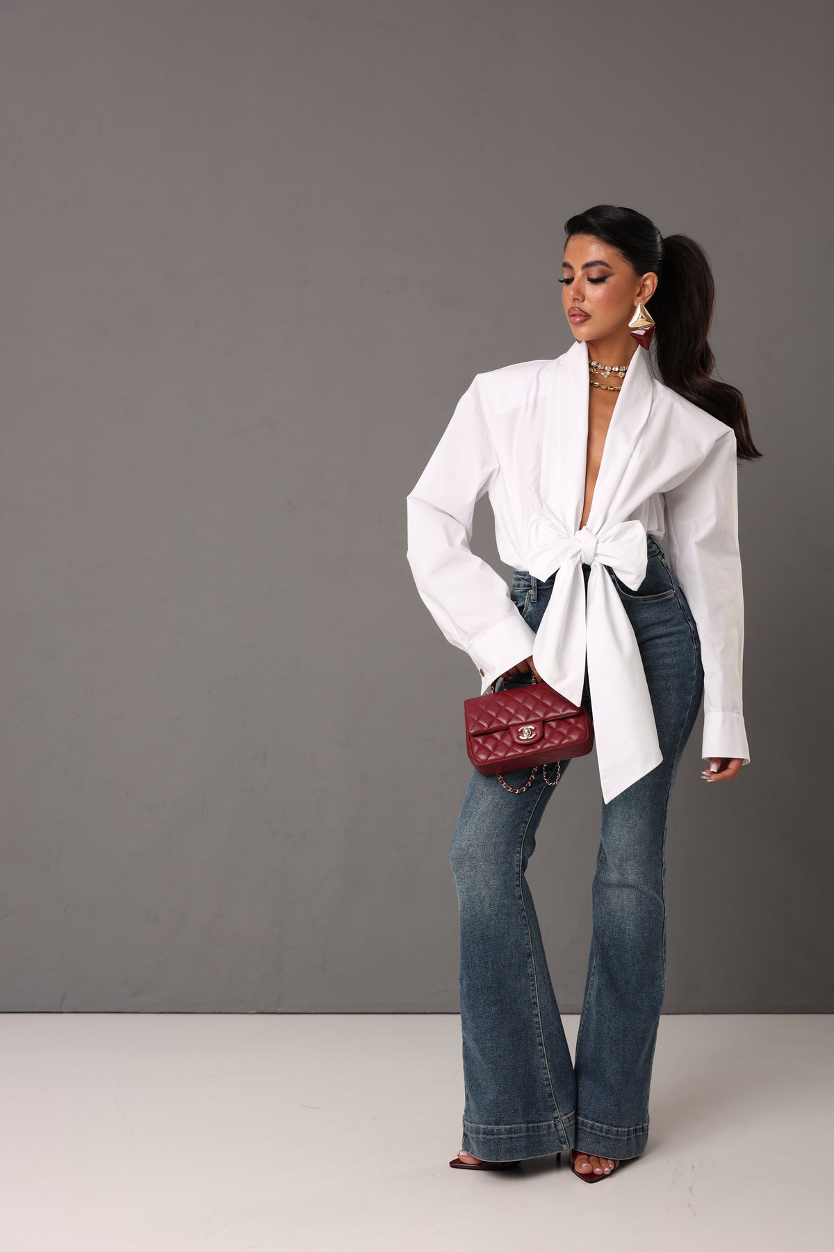JEANS ZAMPA ASSYA SLAVATO PUSH-UP