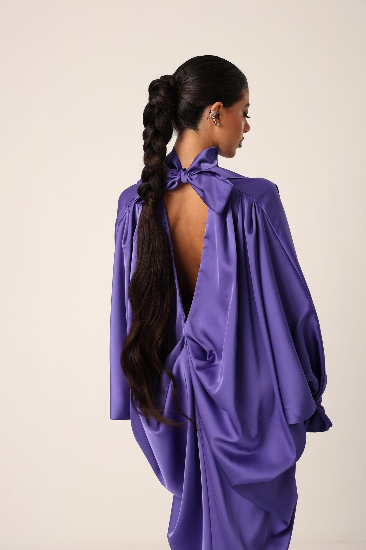 VESTITO IRIS PURPLE BY MARZIA MANGO