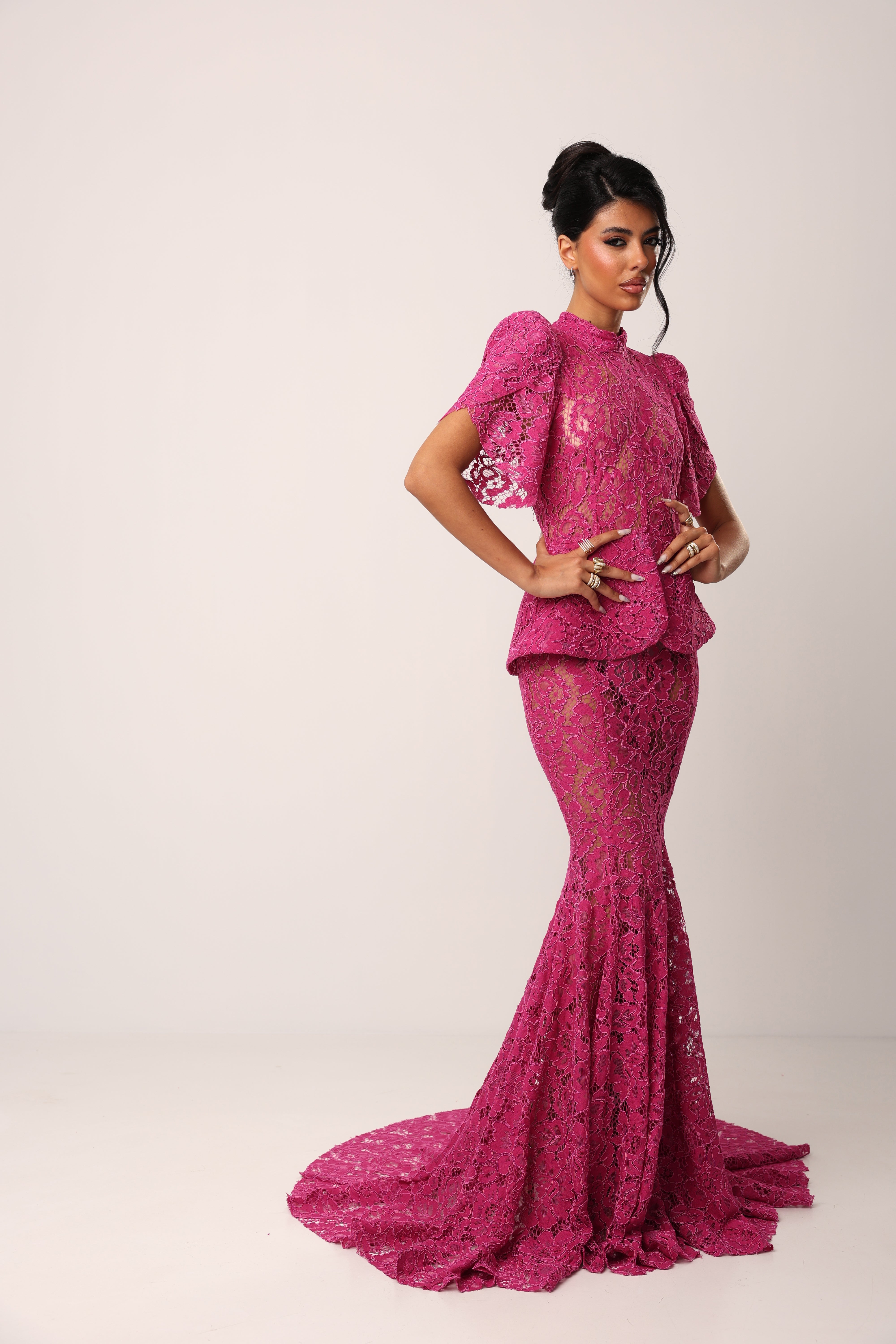 VESTITO PROMISE FUCSIA BY MARZIA MANGO