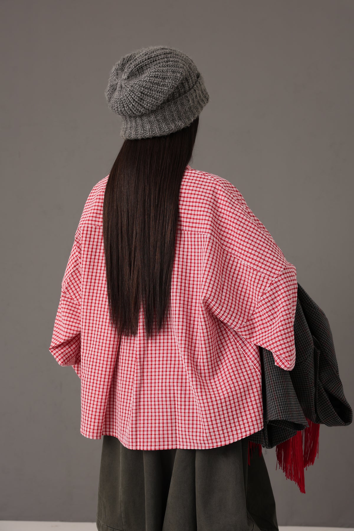 CAMICIA QUADRETTI PAOLA ROSSA