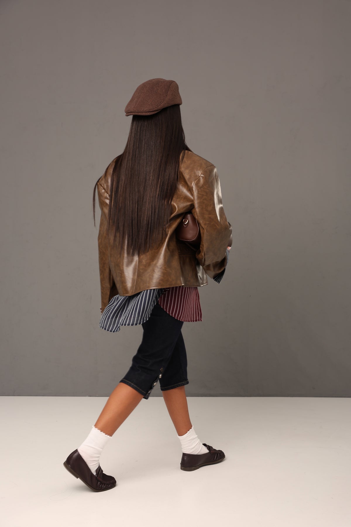 BLAZER ECOPELLE ZERMATT MARRONE