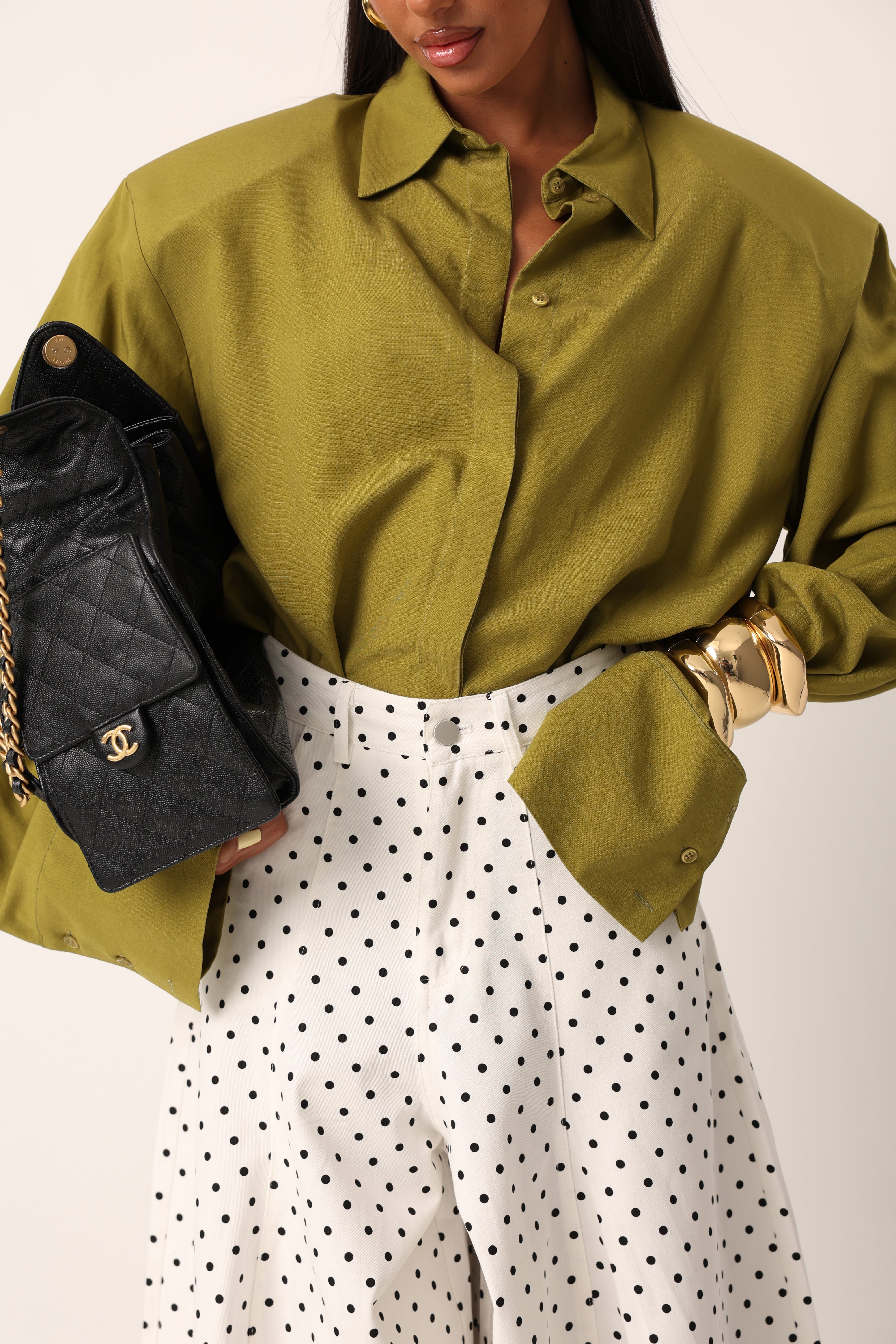 CAMICIA LINO FRANCES PISTACCHIO