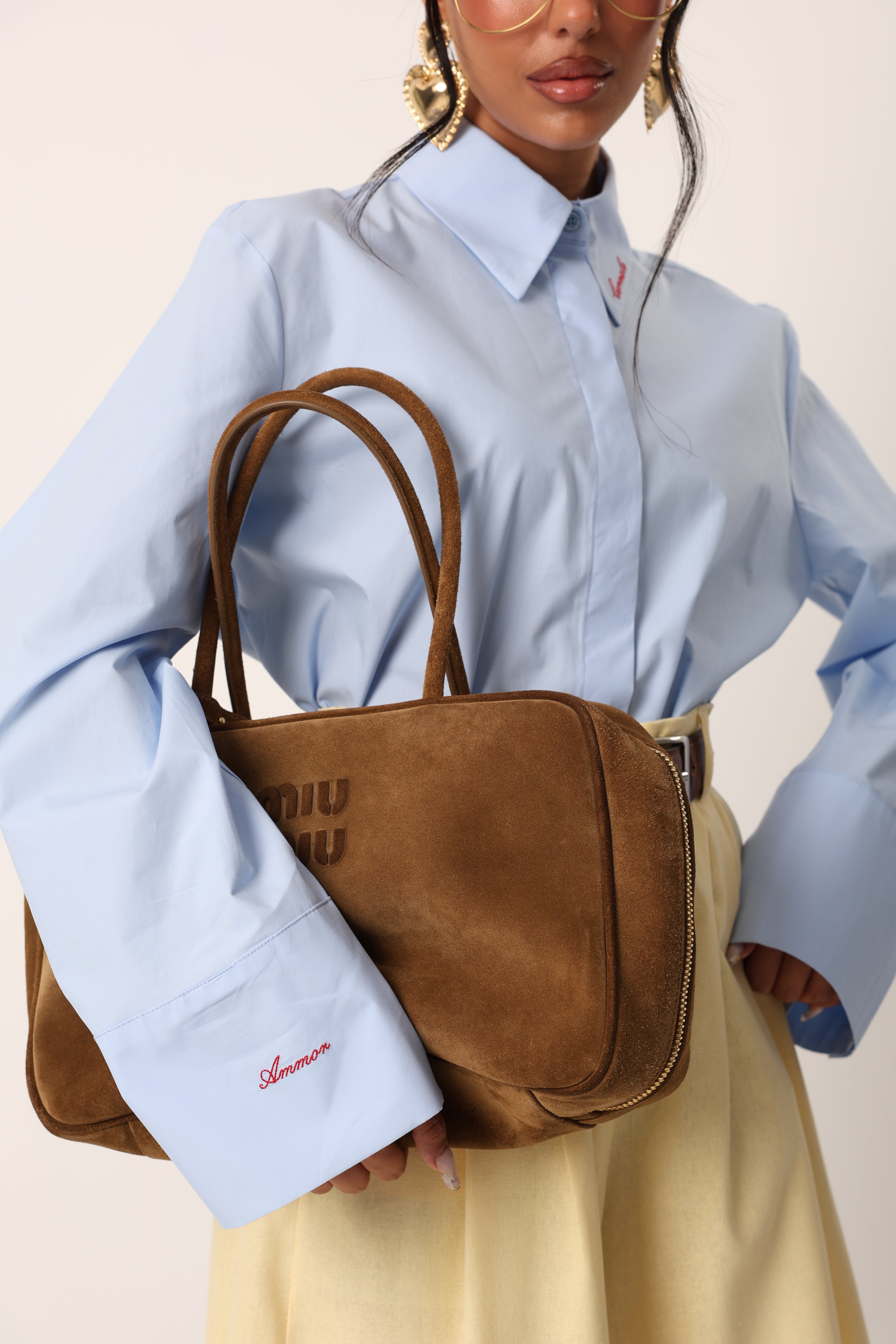 CAMICIA AMMOR CARNALE AZZURRA