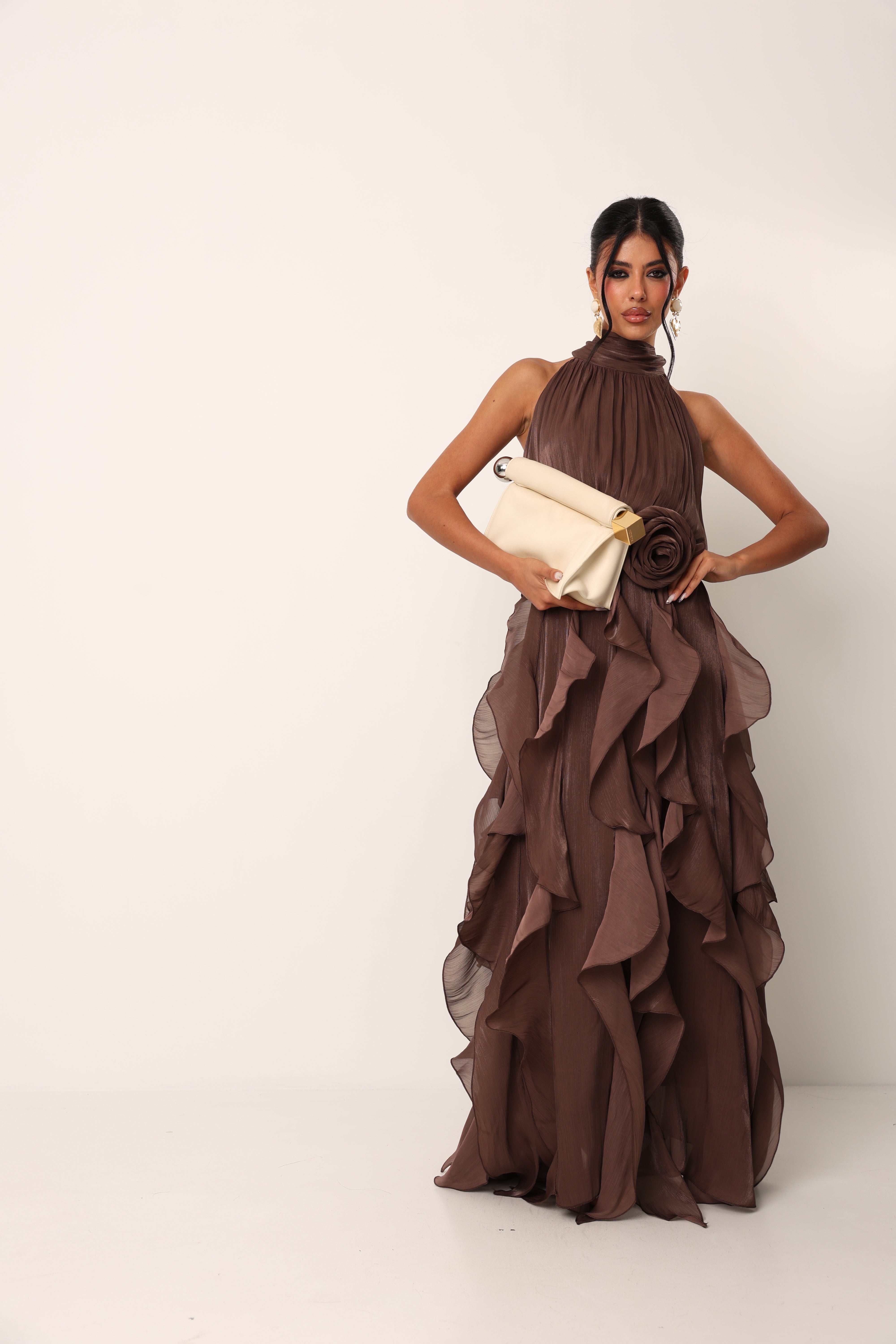 VESTITO BLAZE KIMINA MARRONE