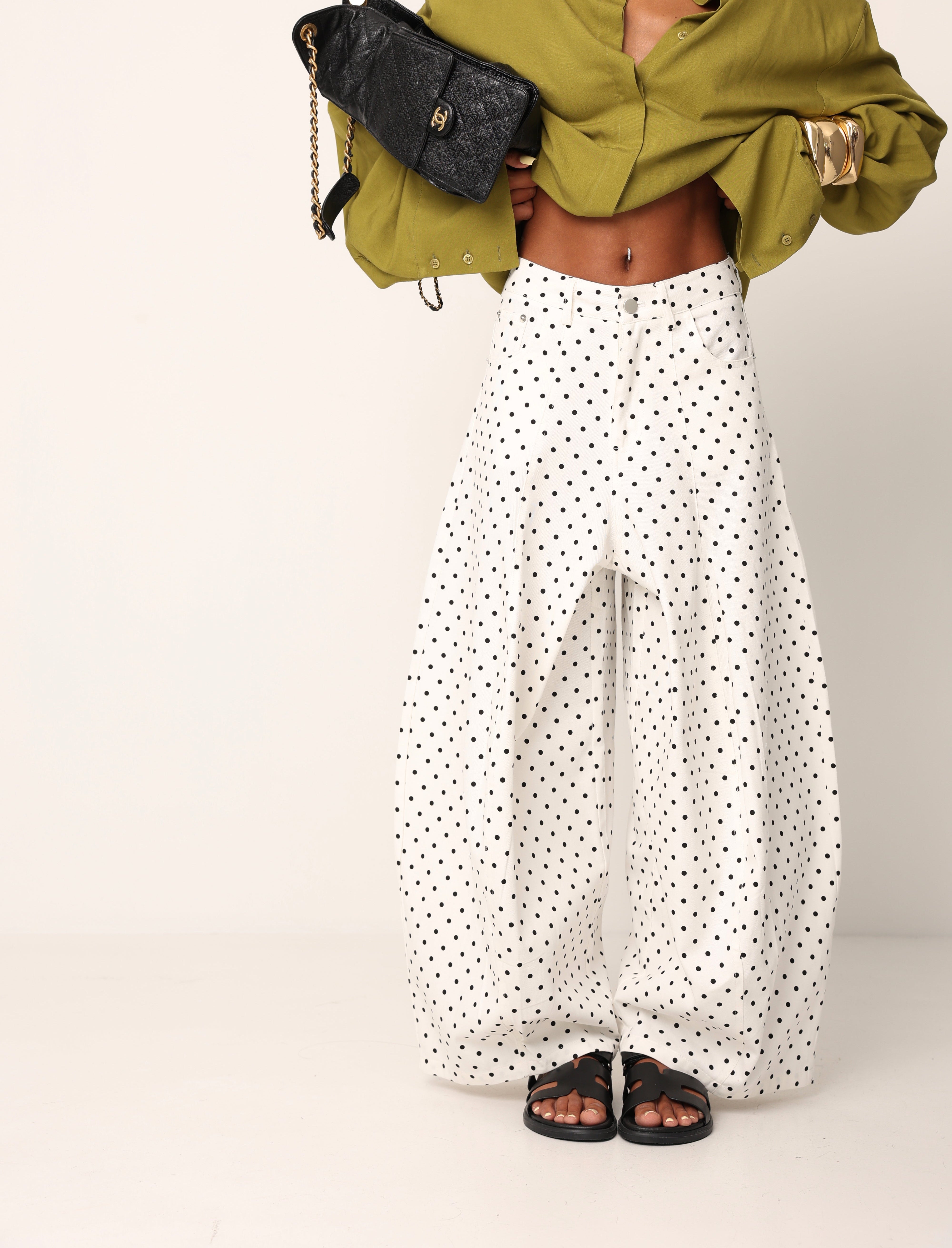 JEANS POIS BILLIE BIANCHI