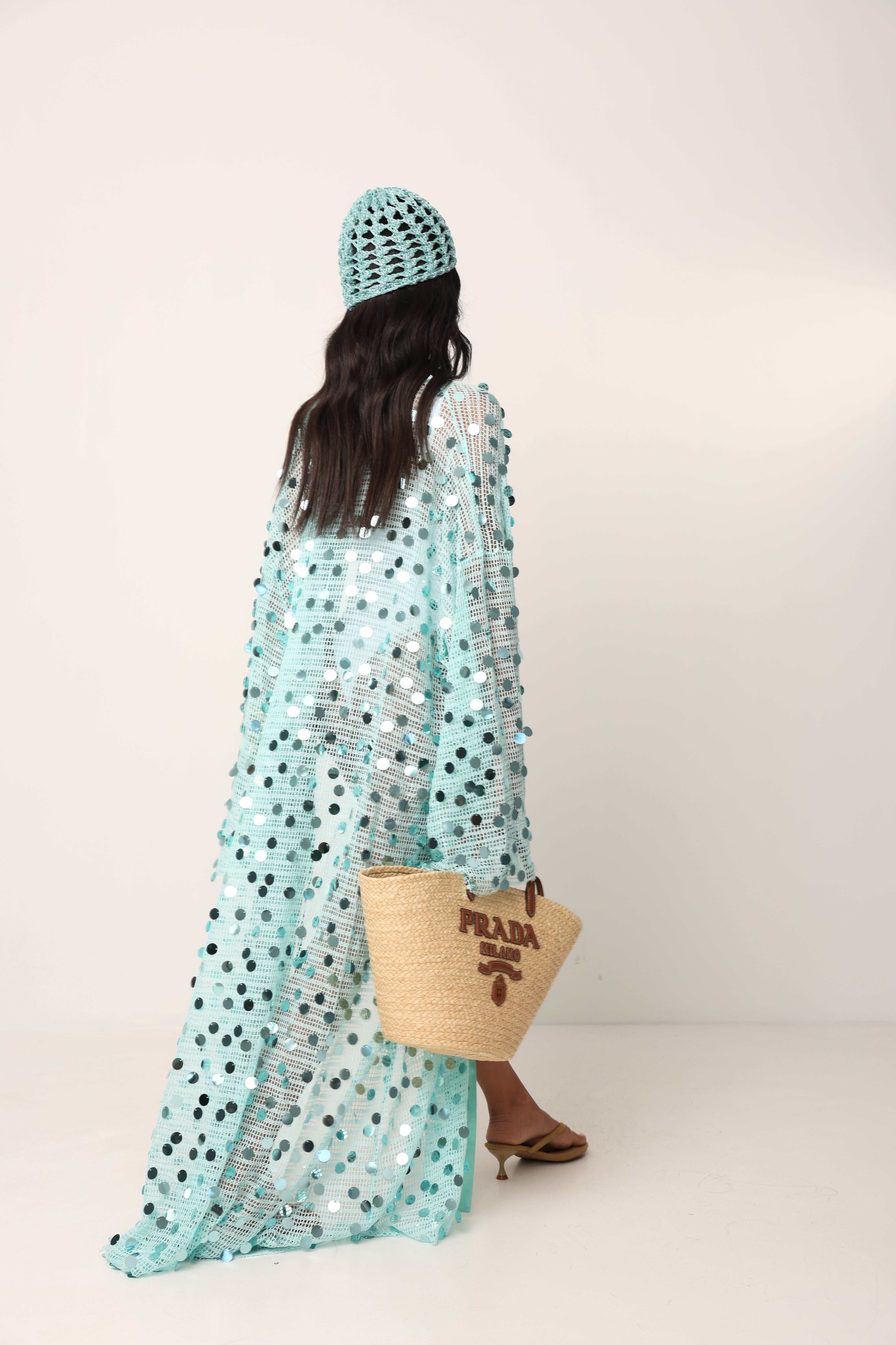 KIMONO PAILLETTES PABISA ACQUA