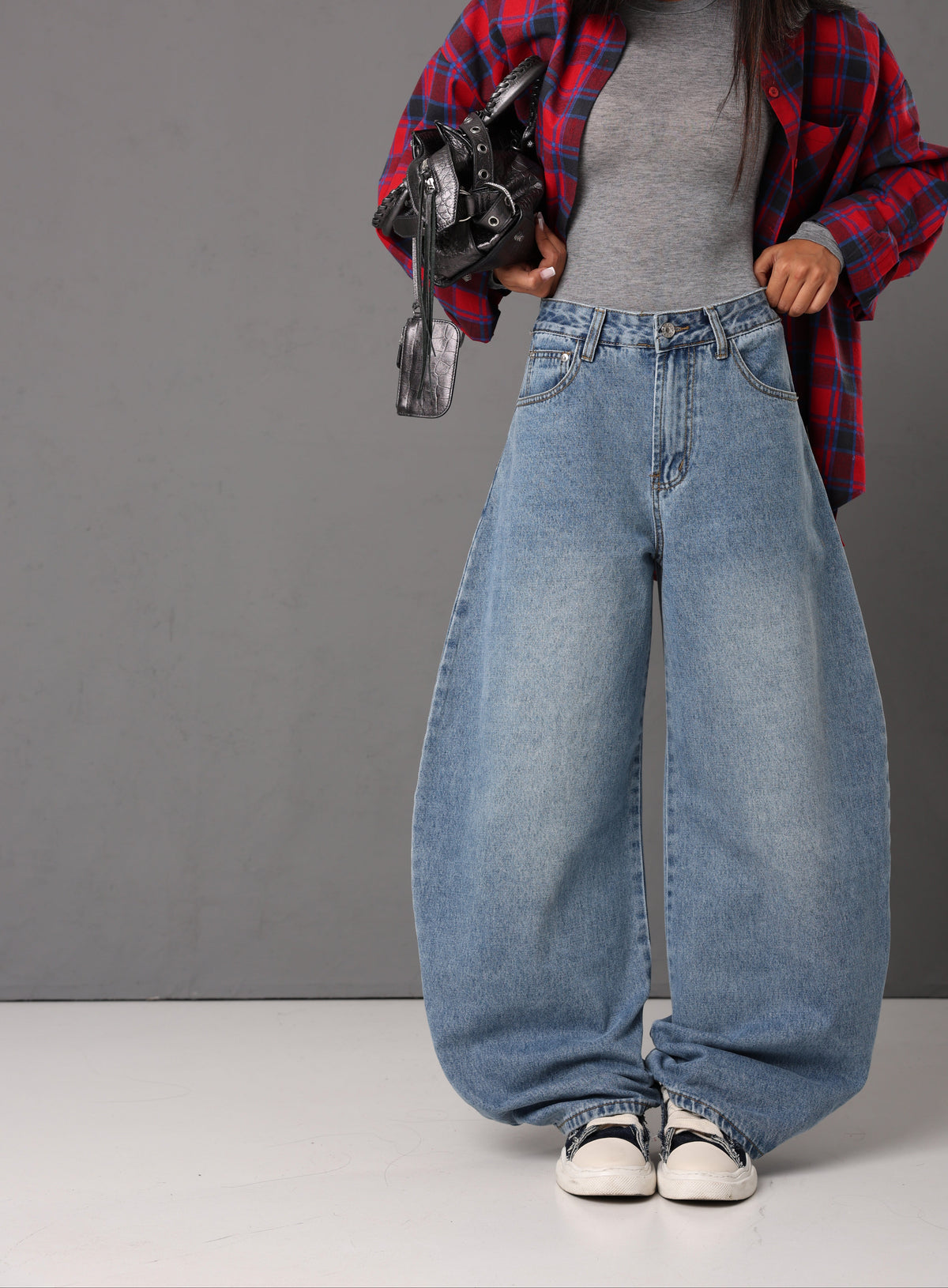 JEANS BALLOON CAROLINA LAVAGGIO MEDIO