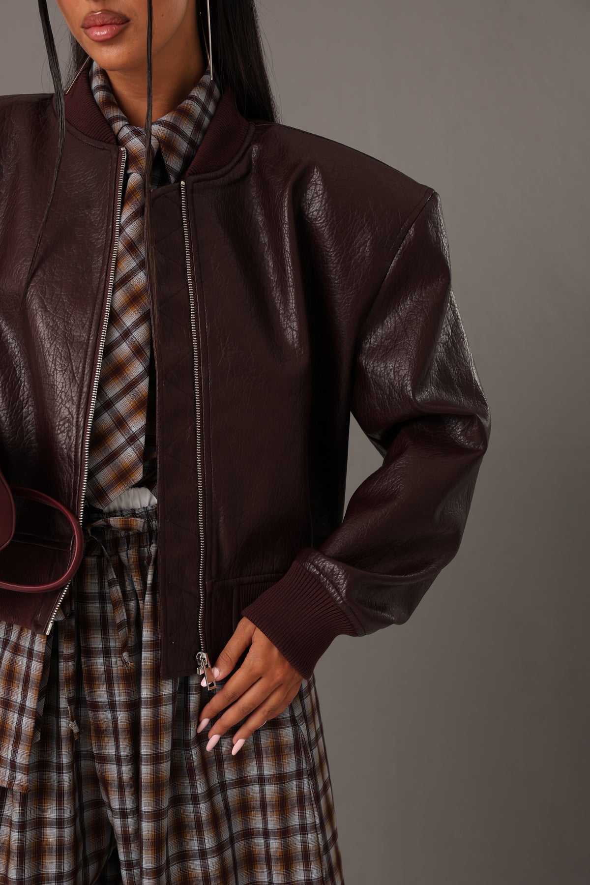 BOMBER SPALLINE BODHI BORDEAUX