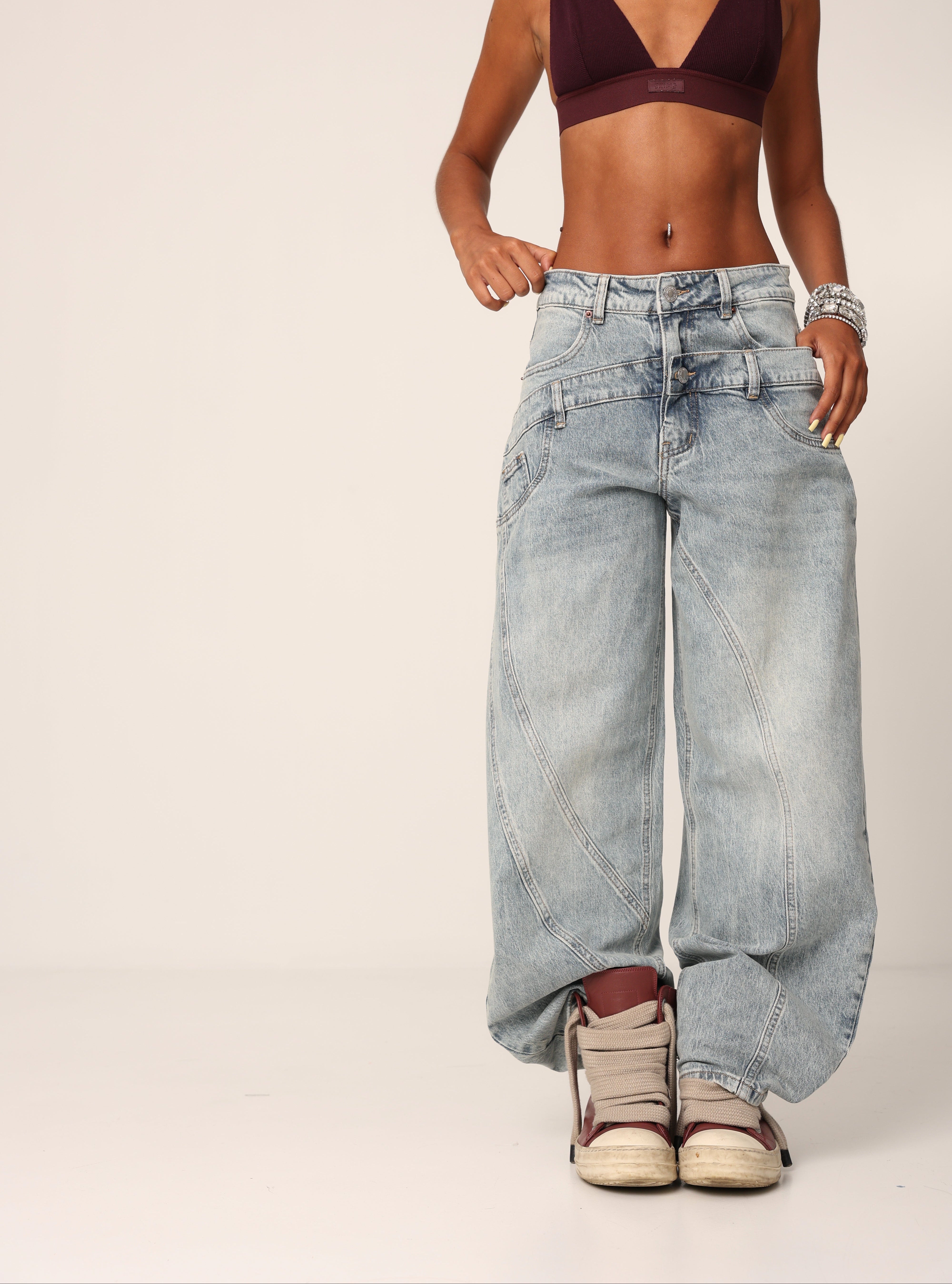 JEANS SAVINA DENIM VINTAGE