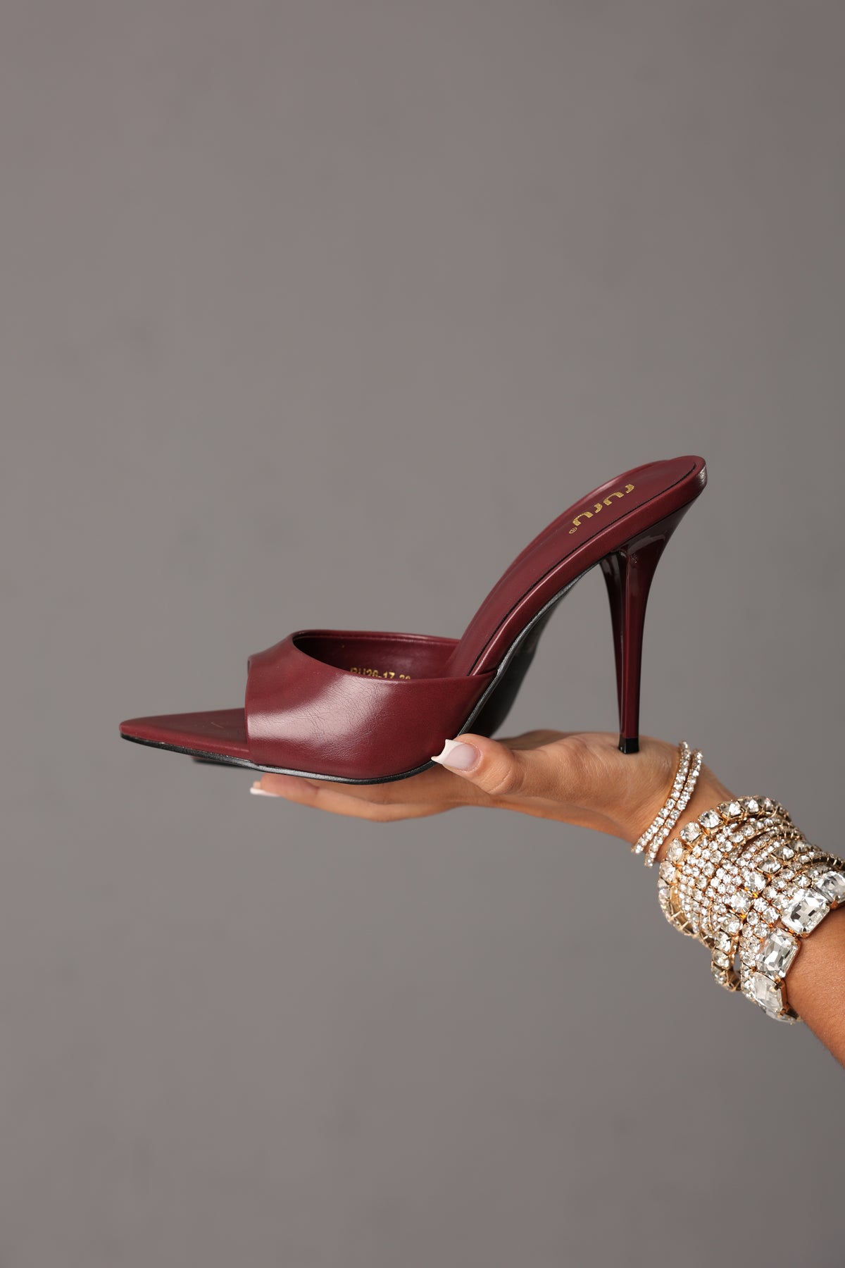 SANDALI ECOPELLE ANIA BORDEAUX