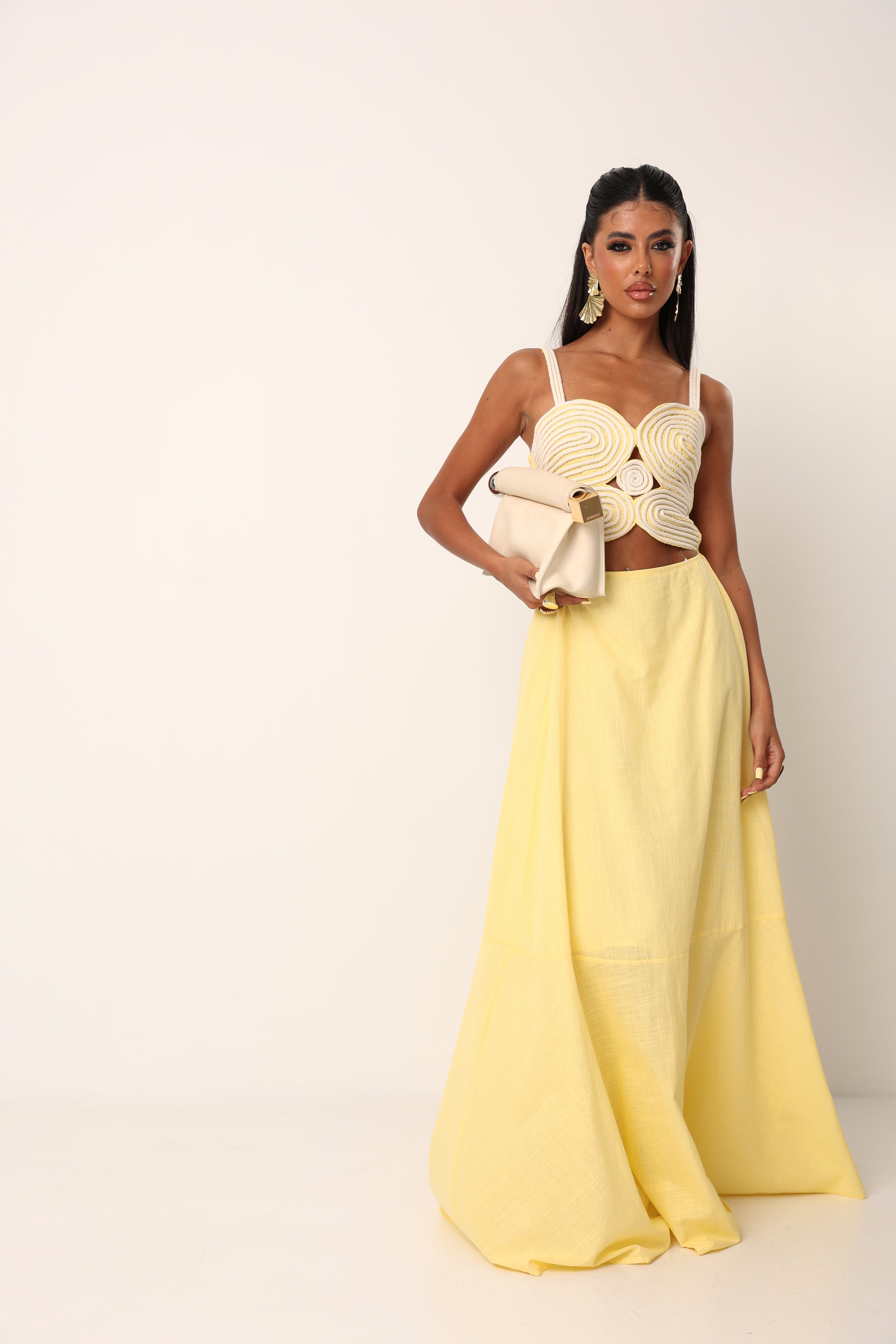 VESTITO SAMANTHA GIALLO