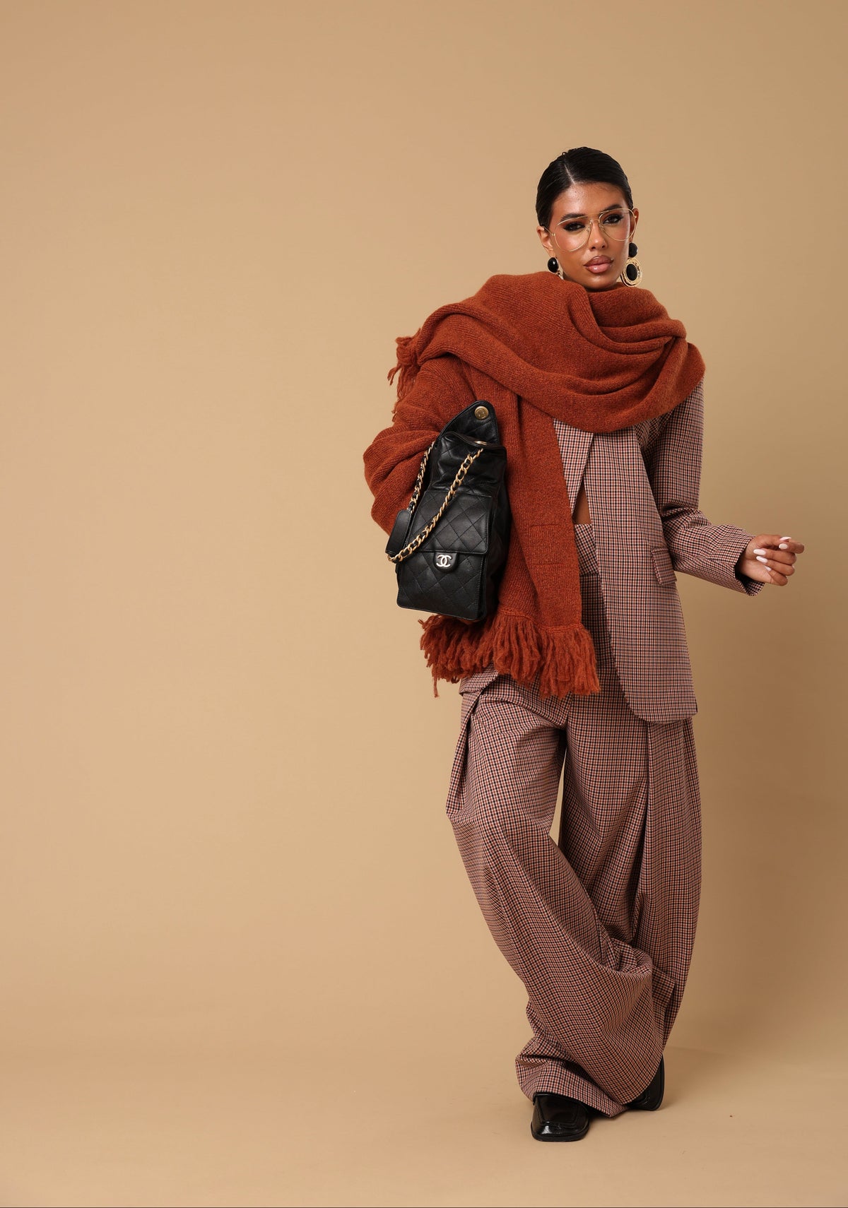 PANTALONI QUADRI FIRST BELL RUGGINE BY LUMINA